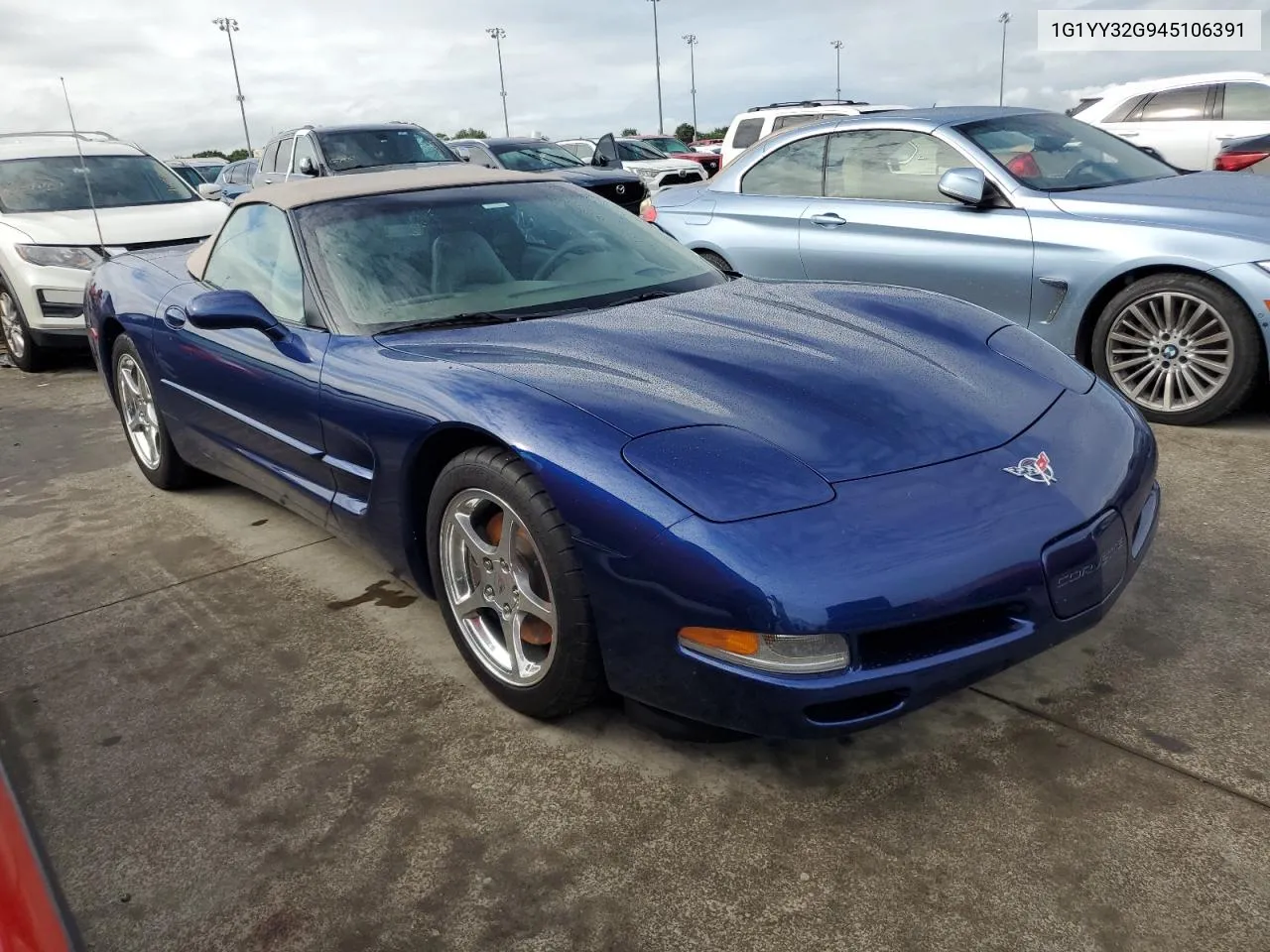 2004 Chevrolet Corvette VIN: 1G1YY32G945106391 Lot: 74343504