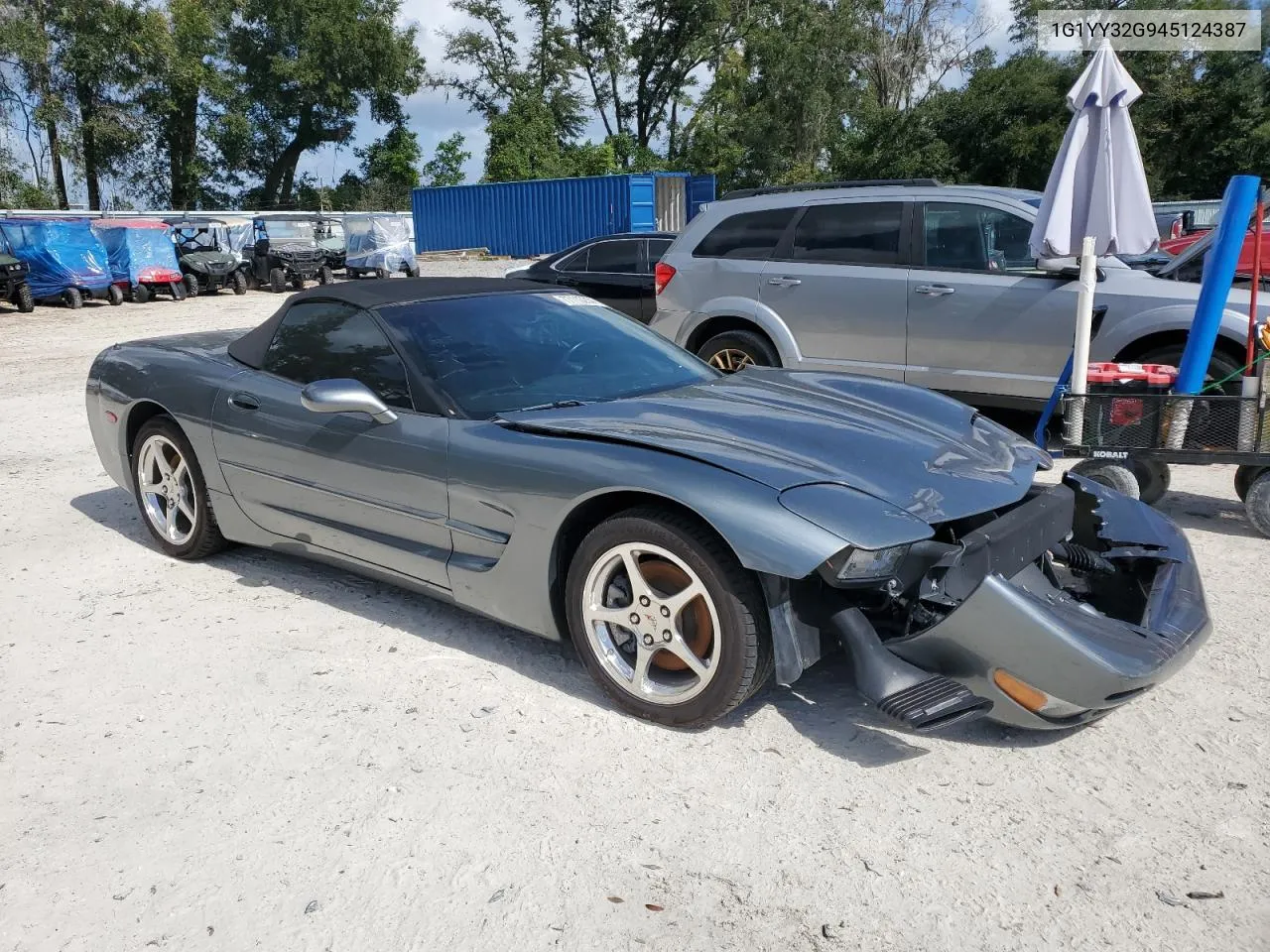 2004 Chevrolet Corvette VIN: 1G1YY32G945124387 Lot: 77113234