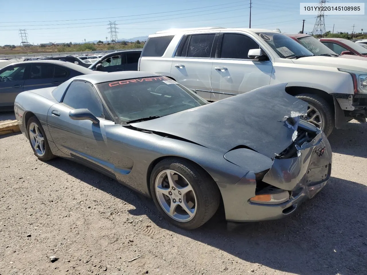 2004 Chevrolet Corvette VIN: 1G1YY22G145108985 Lot: 77605664