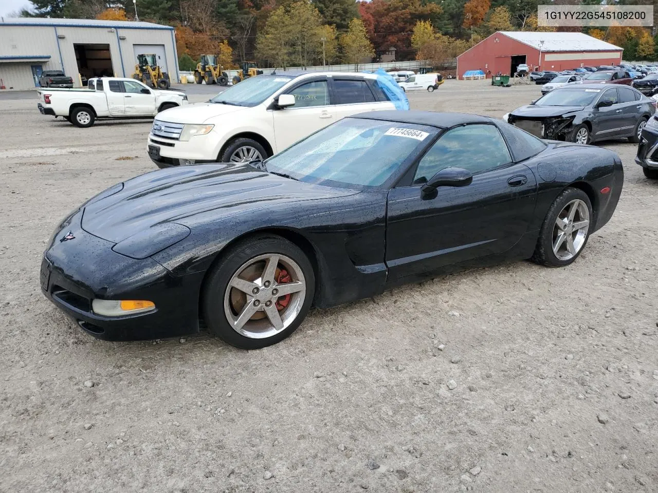 2004 Chevrolet Corvette VIN: 1G1YY22G545108200 Lot: 77745664