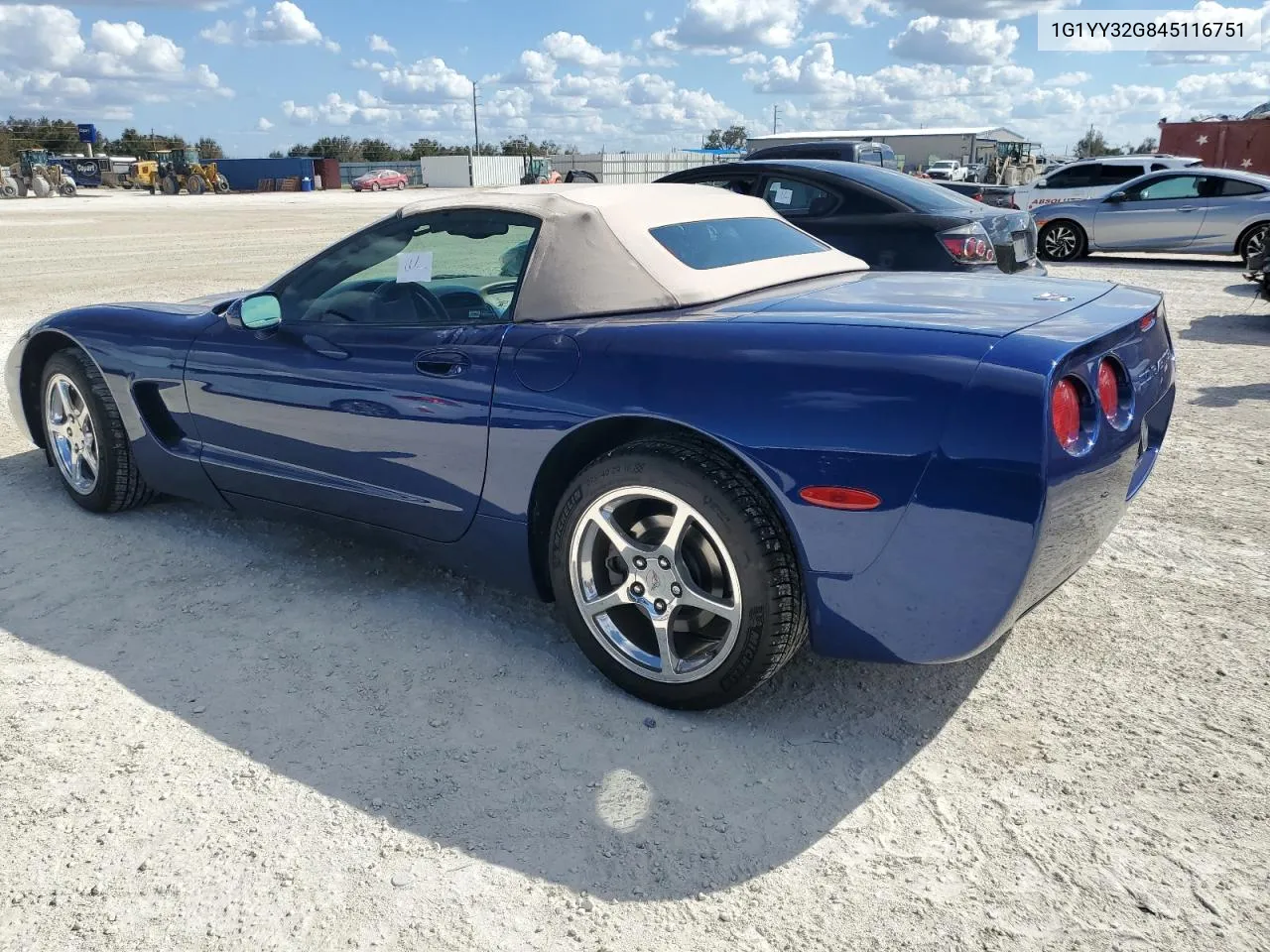 2004 Chevrolet Corvette VIN: 1G1YY32G845116751 Lot: 78047614