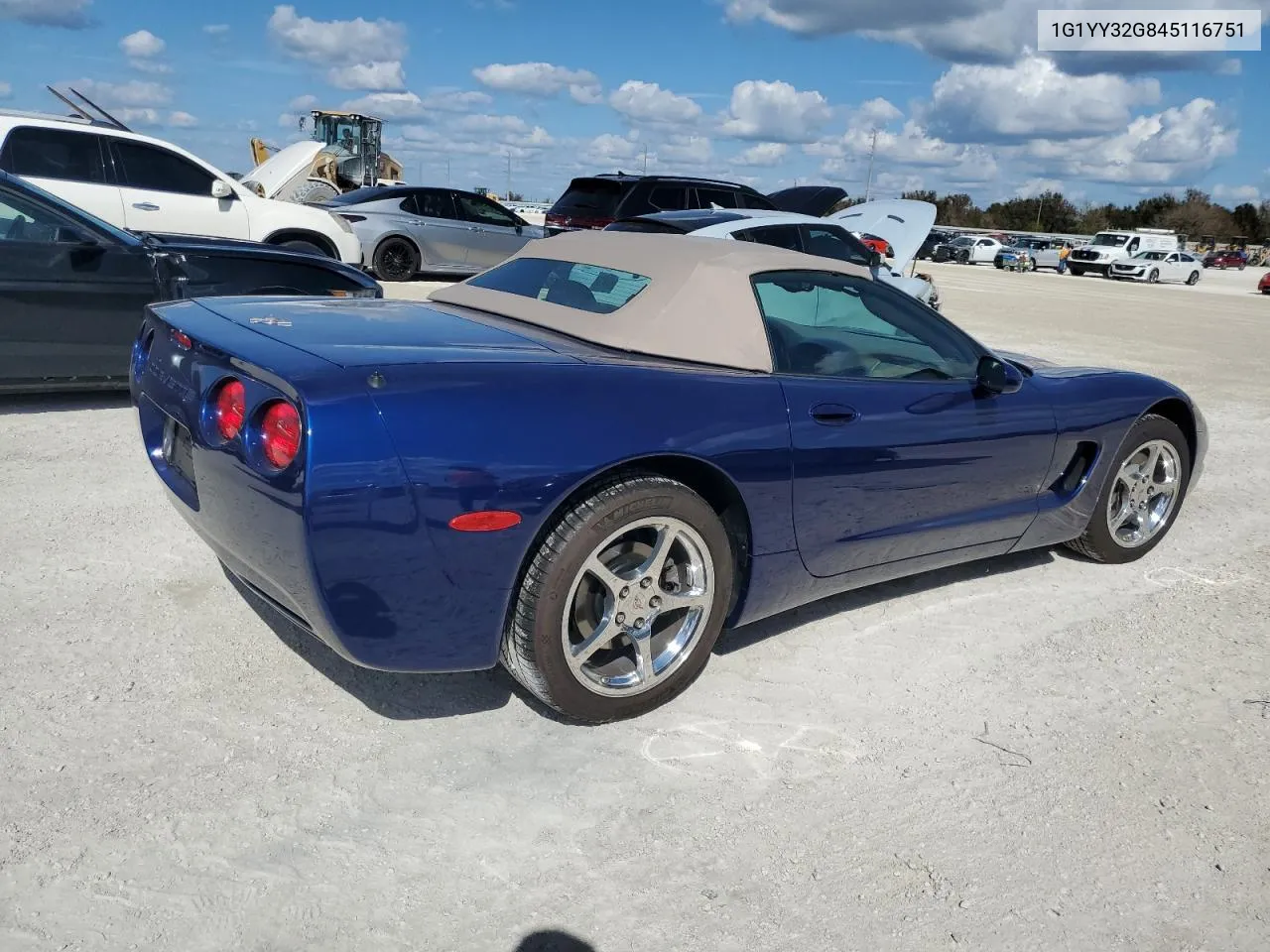 2004 Chevrolet Corvette VIN: 1G1YY32G845116751 Lot: 78047614