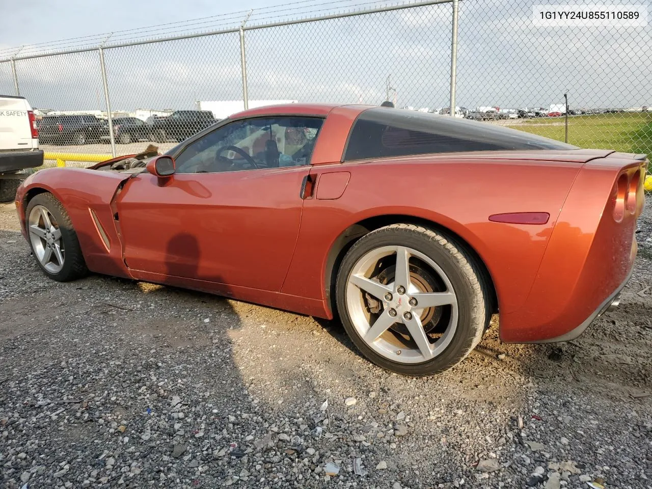 2005 Chevrolet Corvette VIN: 1G1YY24U855110589 Lot: 57537344