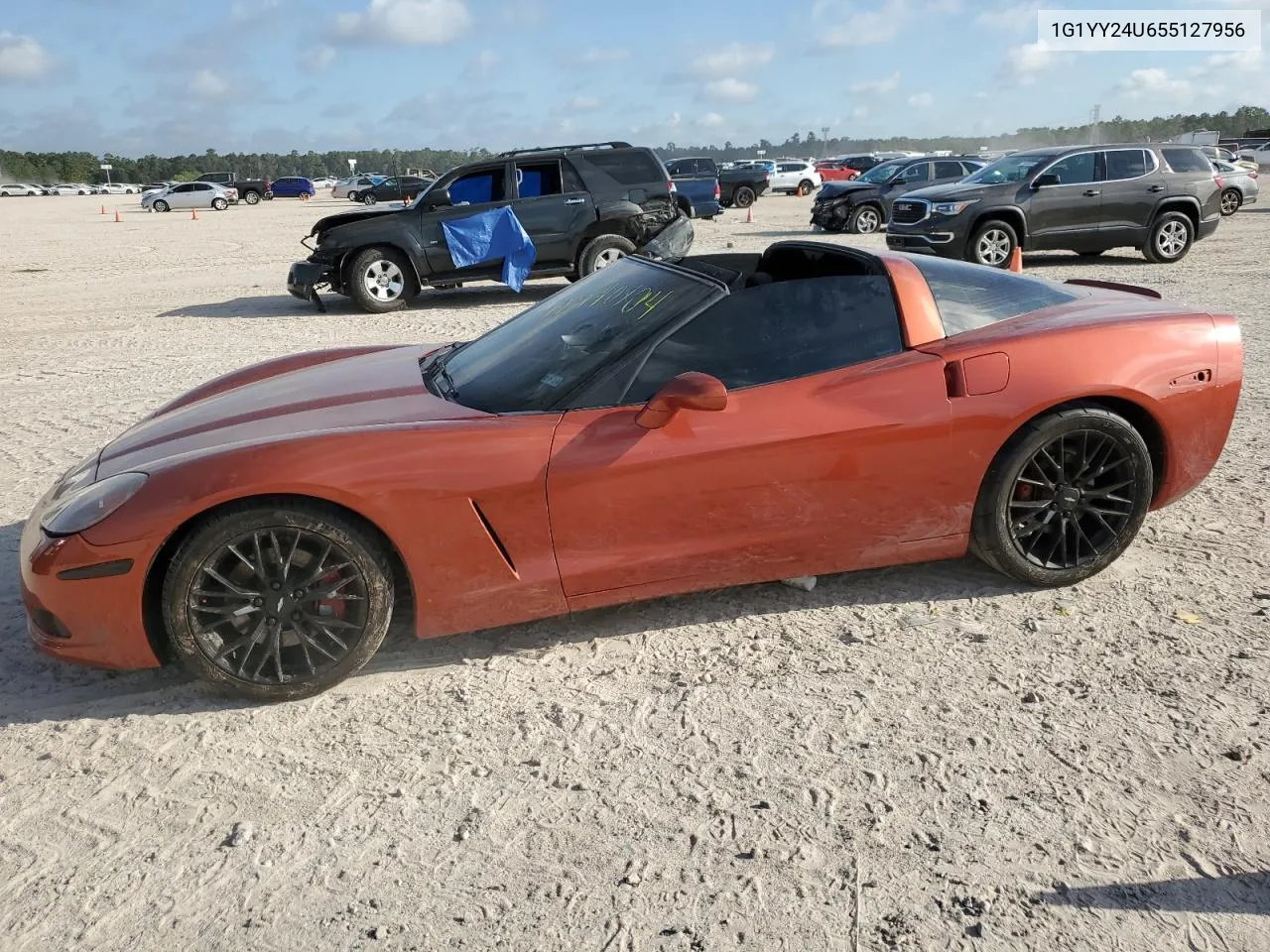 2005 Chevrolet Corvette VIN: 1G1YY24U655127956 Lot: 72440104