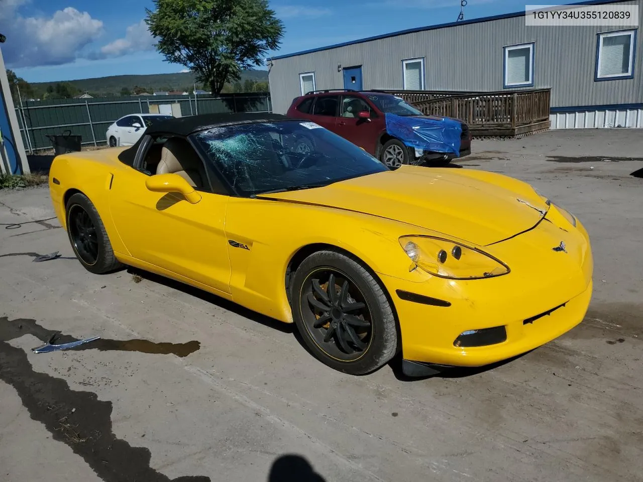 2005 Chevrolet Corvette VIN: 1G1YY34U355120839 Lot: 73440184