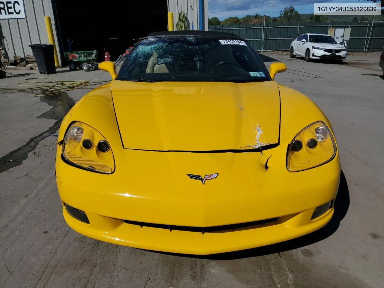 2005 Chevrolet Corvette VIN: 1G1YY34U355120839 Lot: 73440184