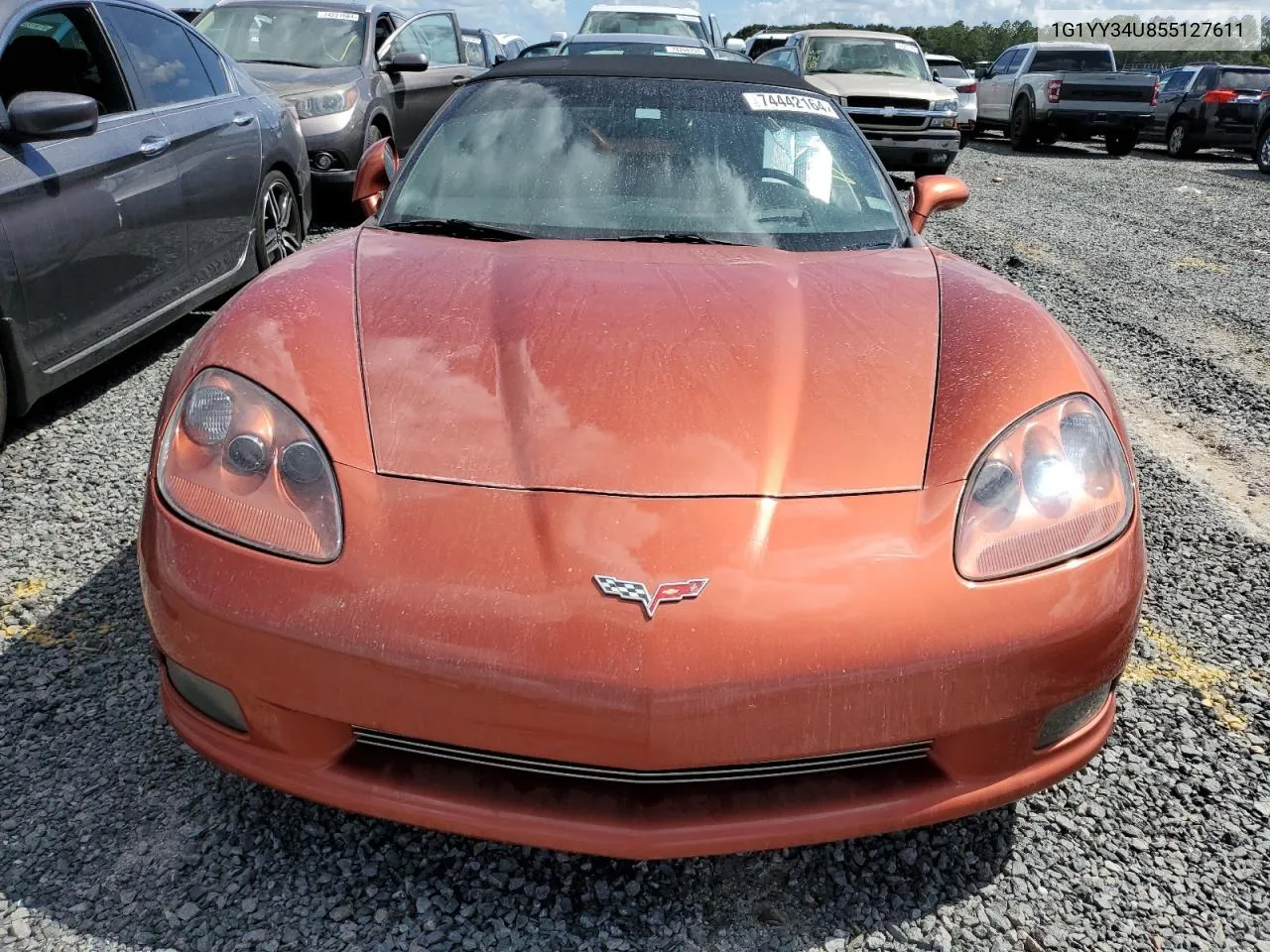 2005 Chevrolet Corvette VIN: 1G1YY34U855127611 Lot: 74442164