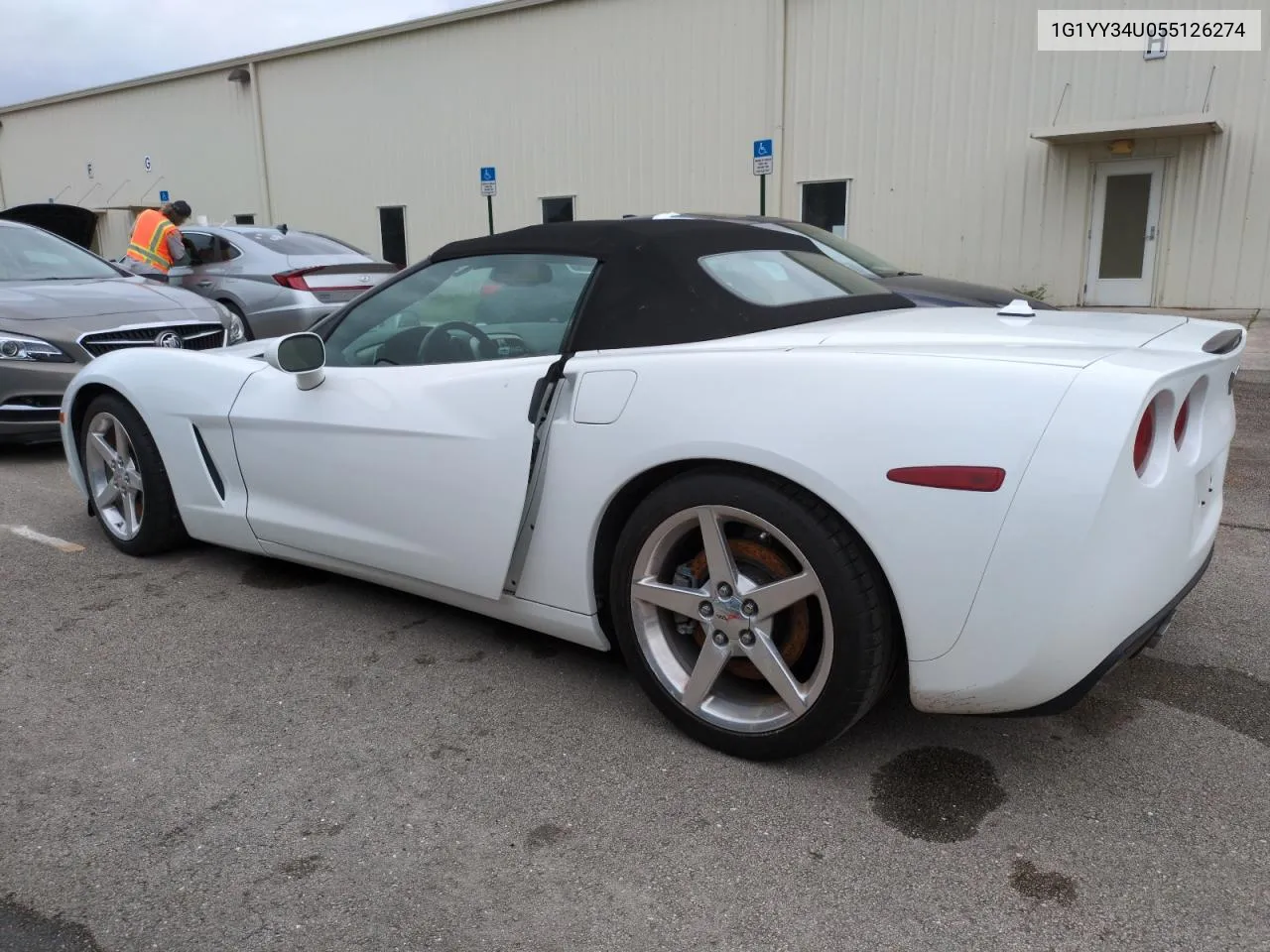 2005 Chevrolet Corvette VIN: 1G1YY34U055126274 Lot: 74703464