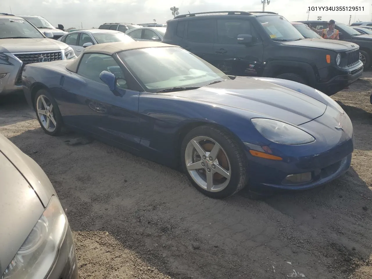 2005 Chevrolet Corvette VIN: 1G1YY34U355129511 Lot: 74875954