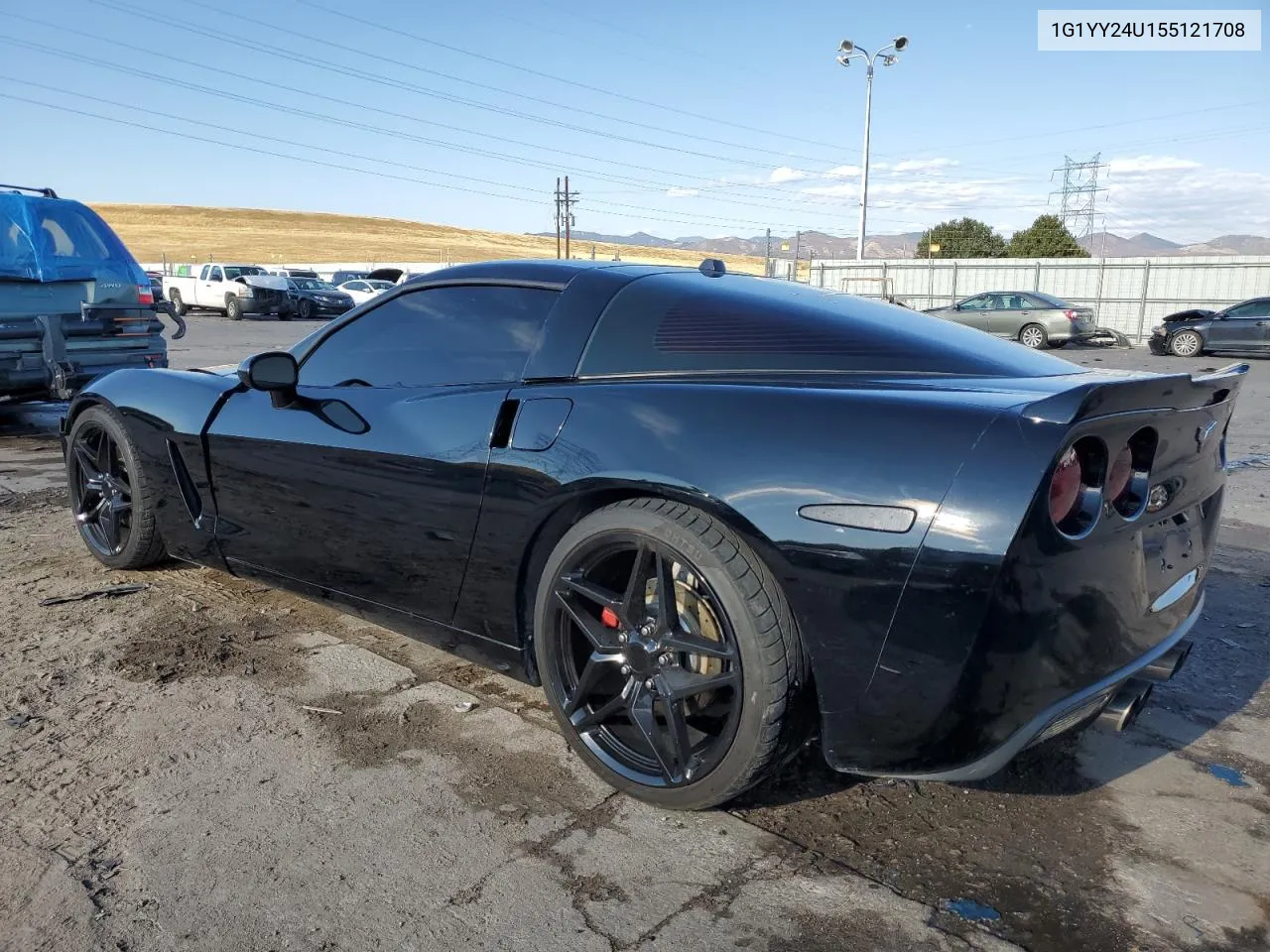 2005 Chevrolet Corvette VIN: 1G1YY24U155121708 Lot: 75888114