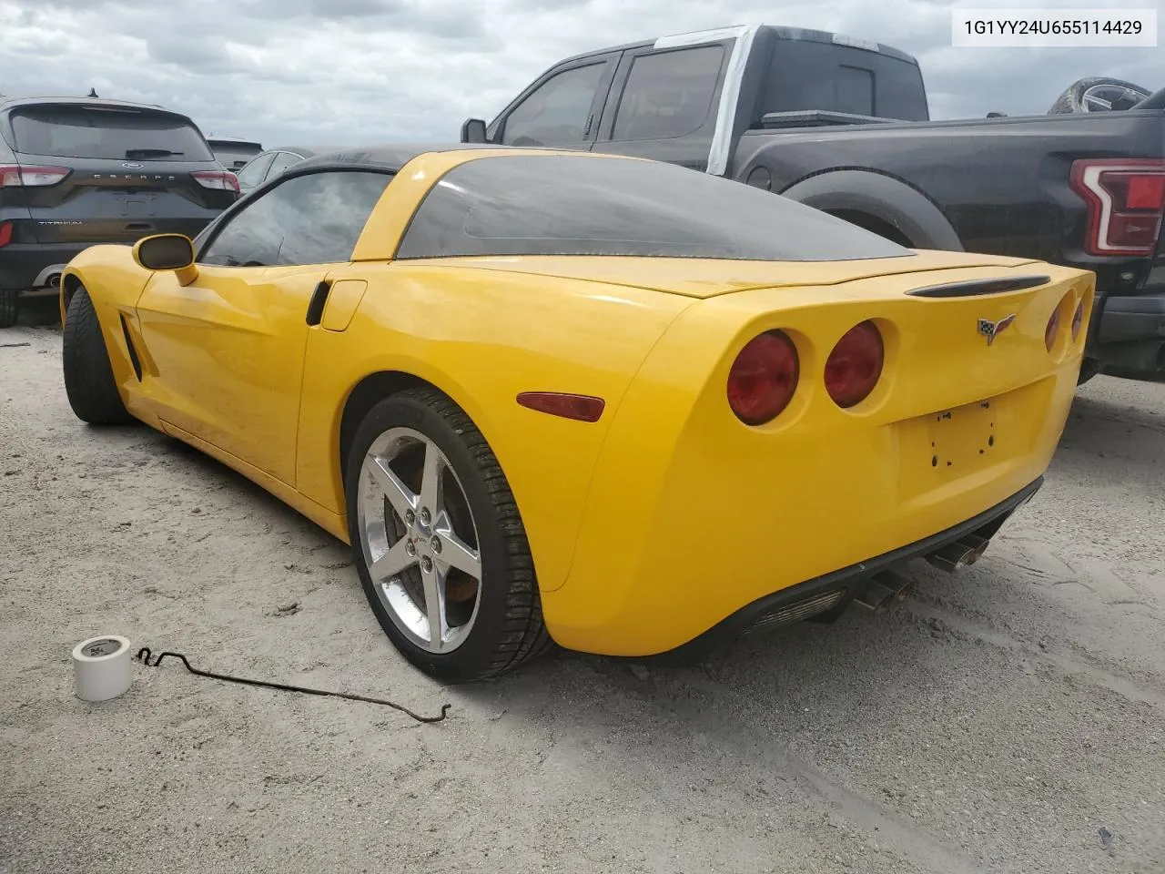 2005 Chevrolet Corvette VIN: 1G1YY24U655114429 Lot: 75932114