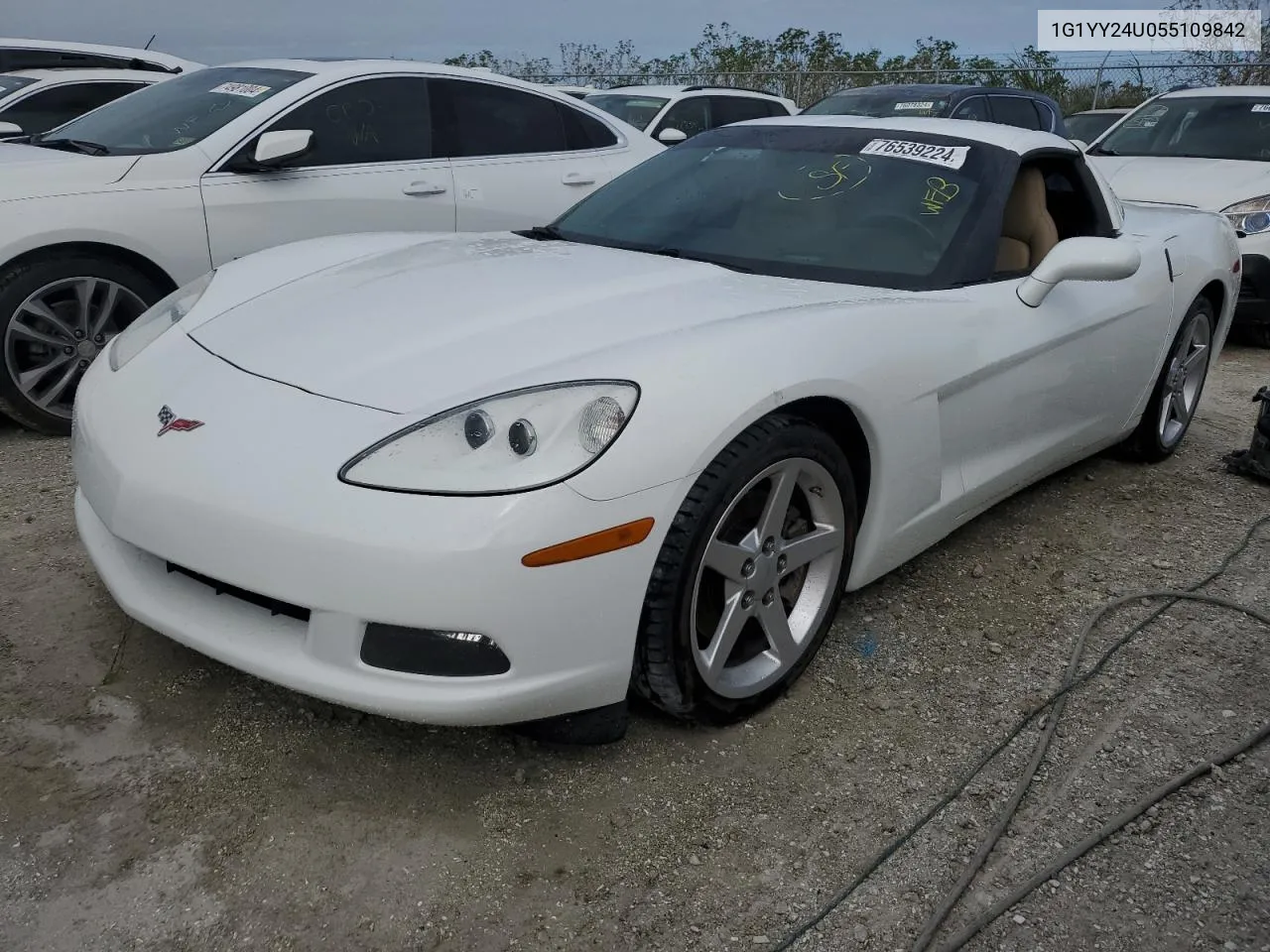 2005 Chevrolet Corvette VIN: 1G1YY24U055109842 Lot: 76539224