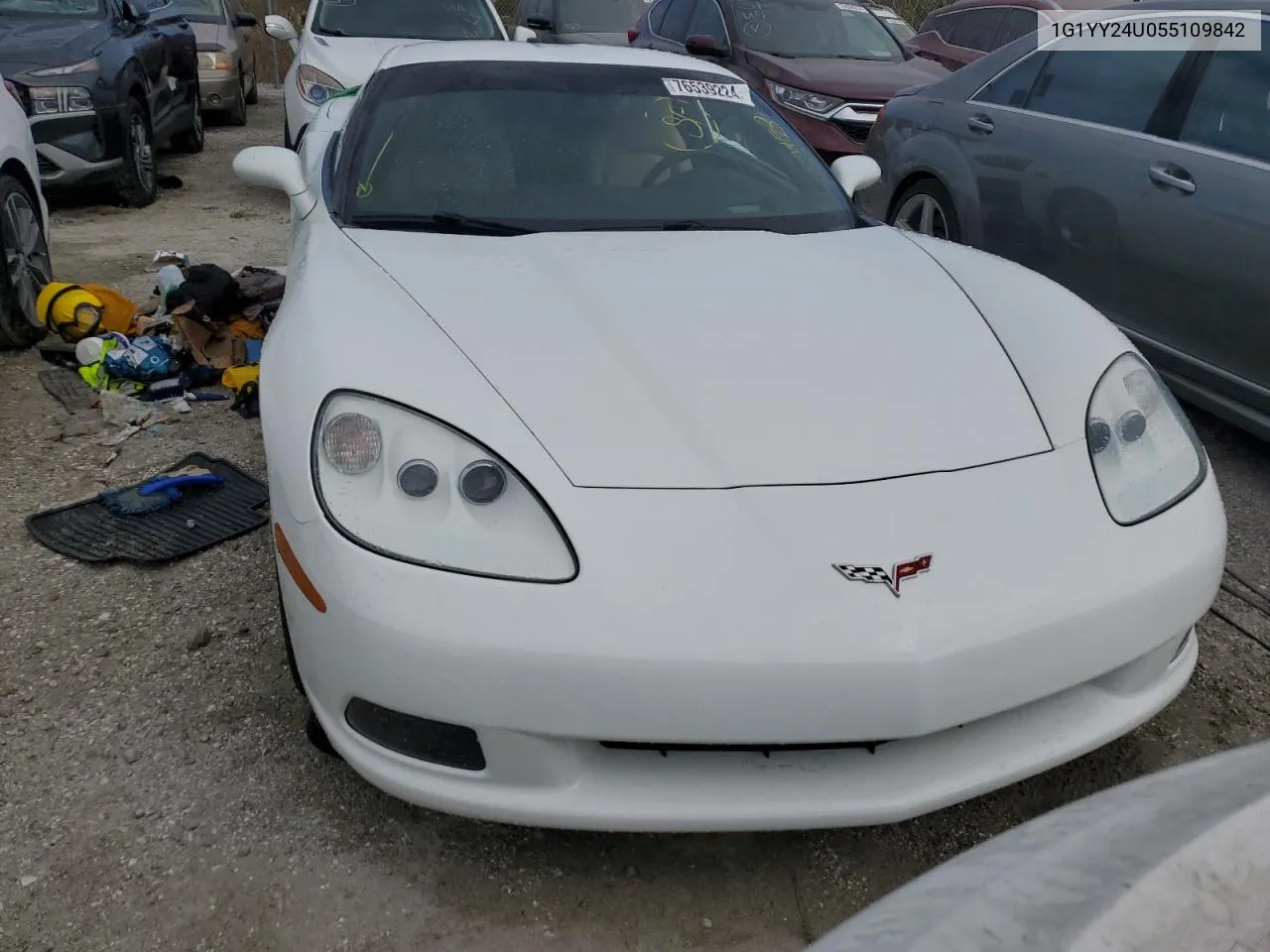 2005 Chevrolet Corvette VIN: 1G1YY24U055109842 Lot: 76539224