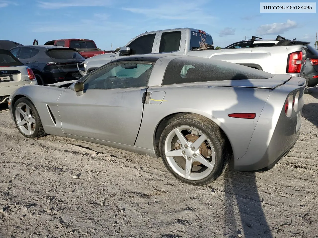 2005 Chevrolet Corvette VIN: 1G1YY24U455134095 Lot: 76805784