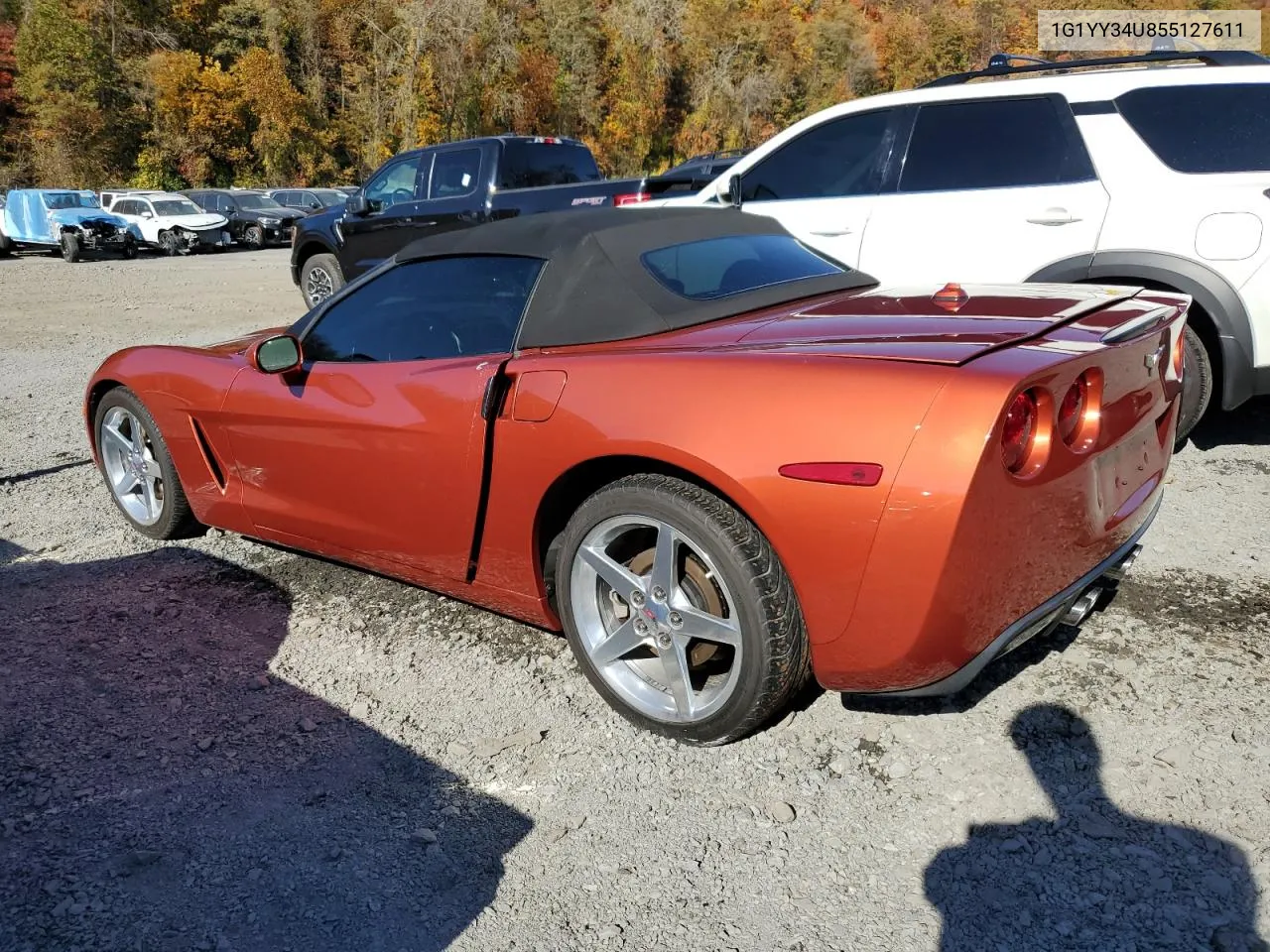 2005 Chevrolet Corvette VIN: 1G1YY34U855127611 Lot: 77317154