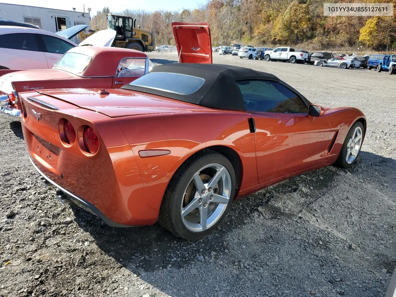 2005 Chevrolet Corvette VIN: 1G1YY34U855127611 Lot: 77317154