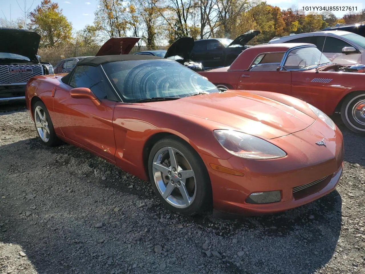 2005 Chevrolet Corvette VIN: 1G1YY34U855127611 Lot: 77317154