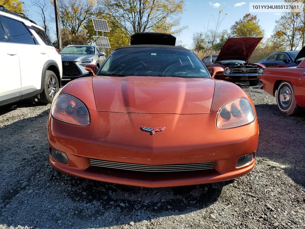 2005 Chevrolet Corvette VIN: 1G1YY34U855127611 Lot: 77317154