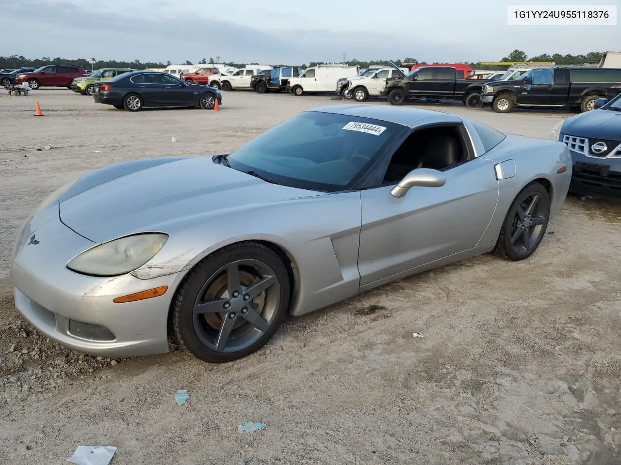 2005 Chevrolet Corvette VIN: 1G1YY24U955118376 Lot: 79534444