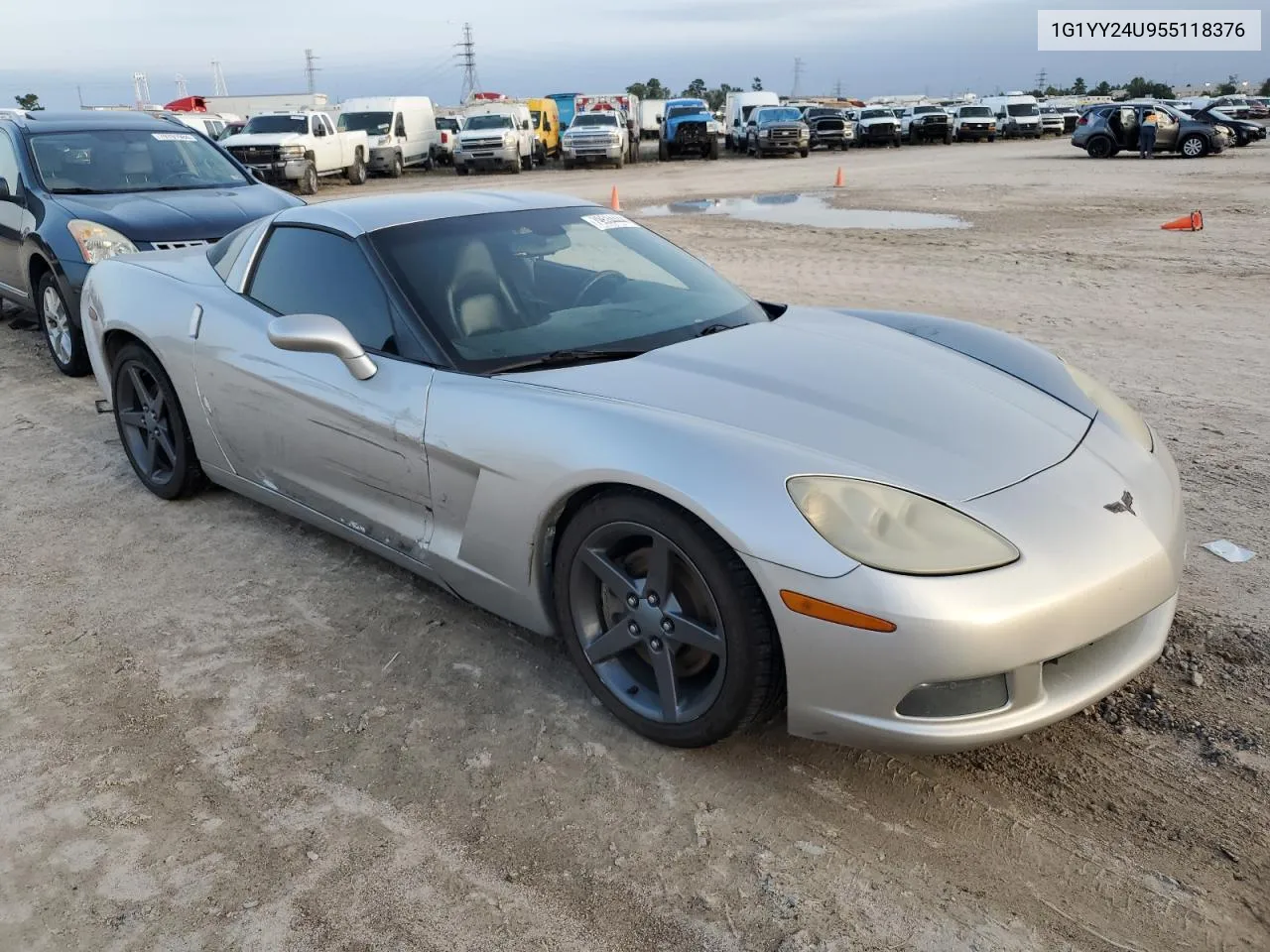 2005 Chevrolet Corvette VIN: 1G1YY24U955118376 Lot: 79534444