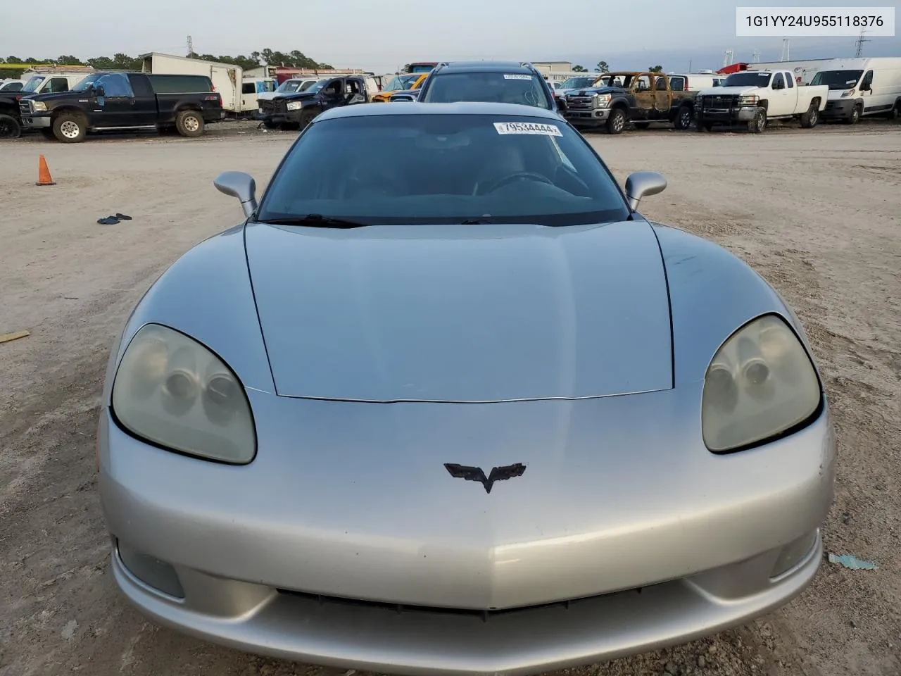 2005 Chevrolet Corvette VIN: 1G1YY24U955118376 Lot: 79534444