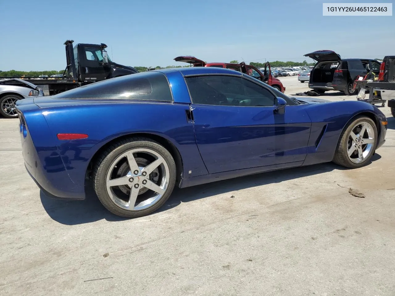 2006 Chevrolet Corvette VIN: 1G1YY26U465122463 Lot: 60156064