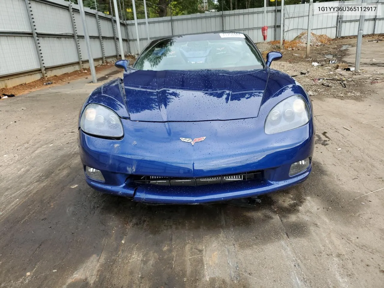 2006 Chevrolet Corvette VIN: 1G1YY36U365112917 Lot: 71756984