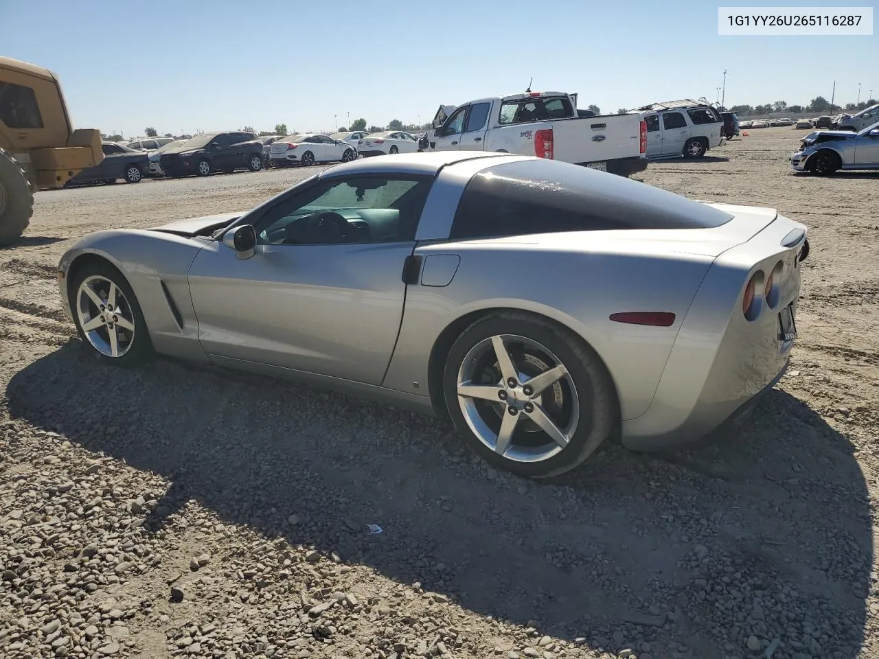 2006 Chevrolet Corvette VIN: 1G1YY26U265116287 Lot: 73706784