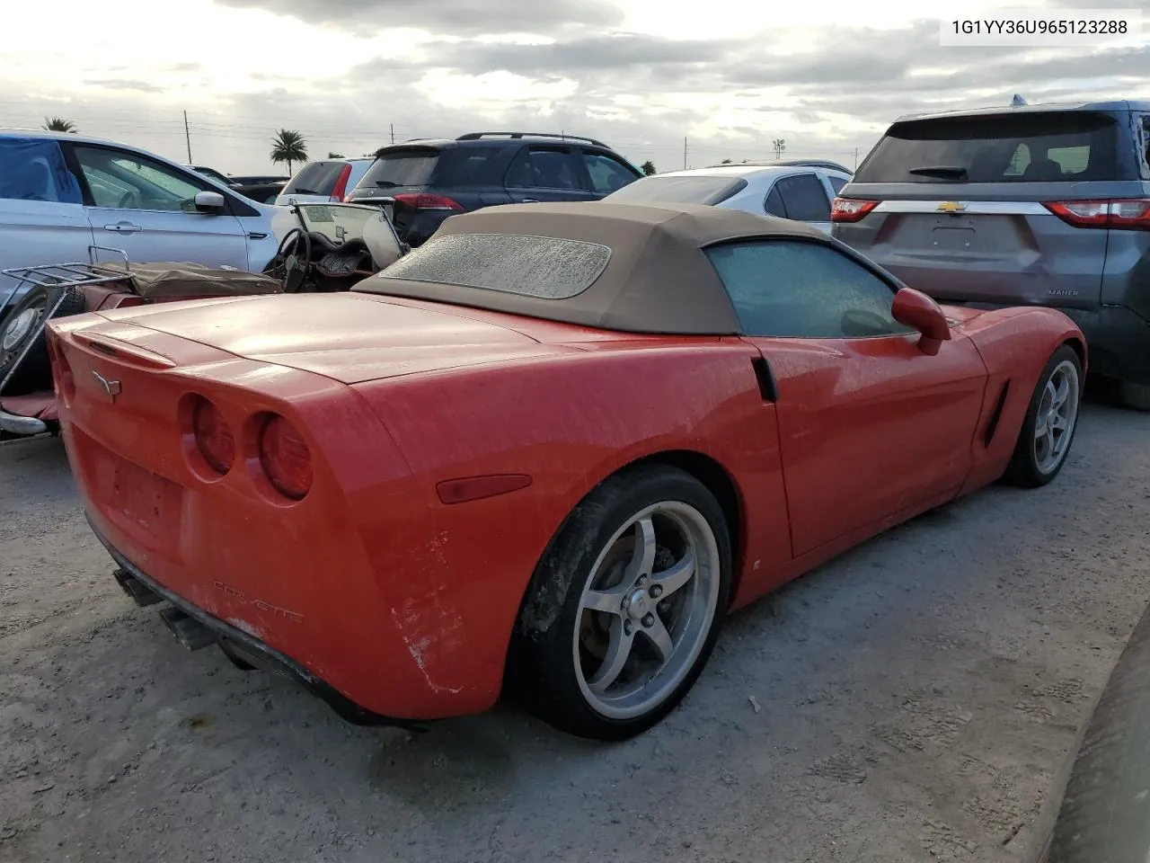 2006 Chevrolet Corvette VIN: 1G1YY36U965123288 Lot: 74479474