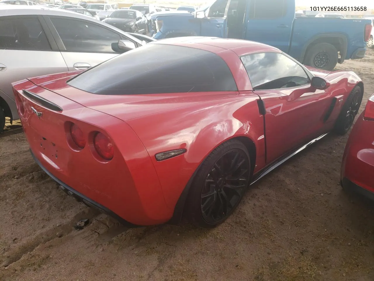 1G1YY26E665113658 2006 Chevrolet Corvette Z06