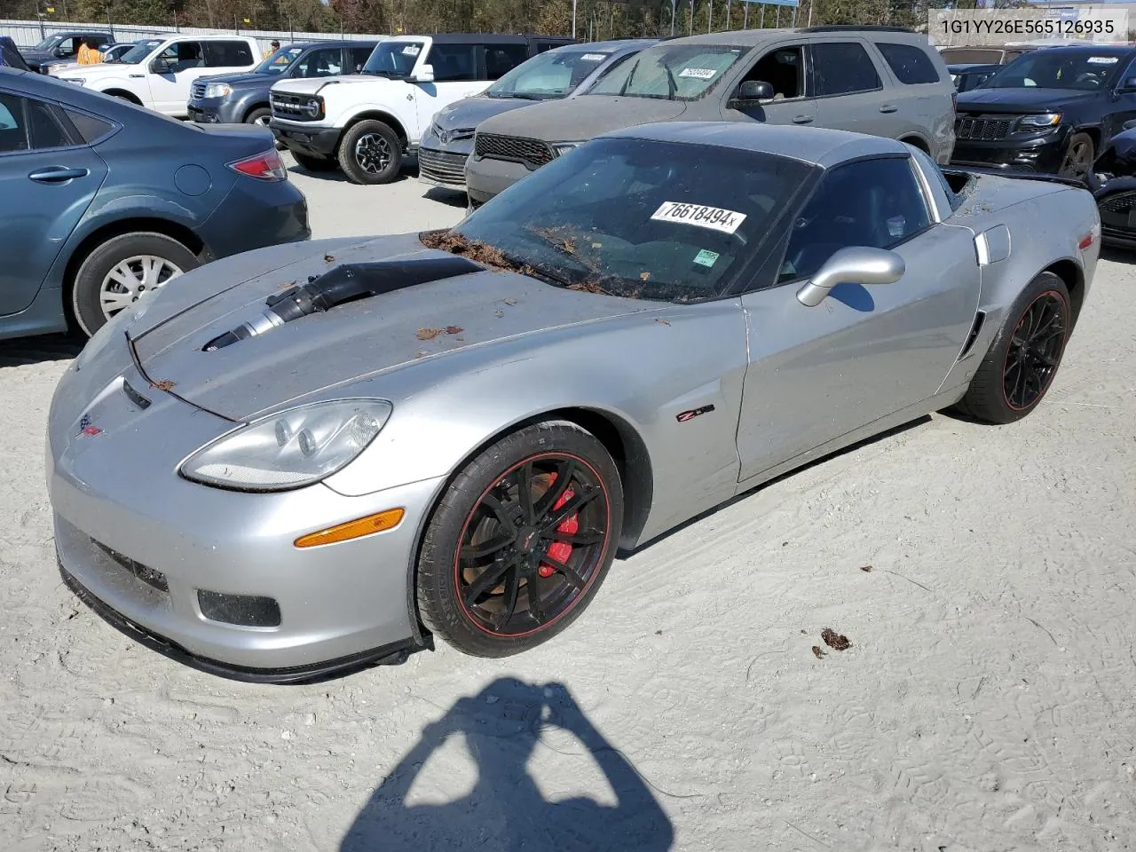 2006 Chevrolet Corvette Z06 VIN: 1G1YY26E565126935 Lot: 76618494