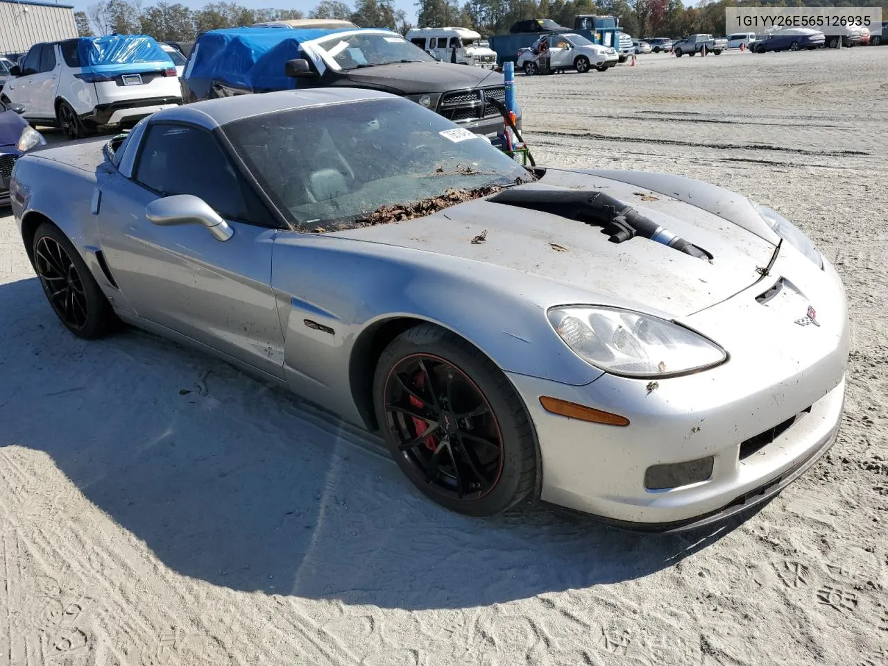 2006 Chevrolet Corvette Z06 VIN: 1G1YY26E565126935 Lot: 76618494