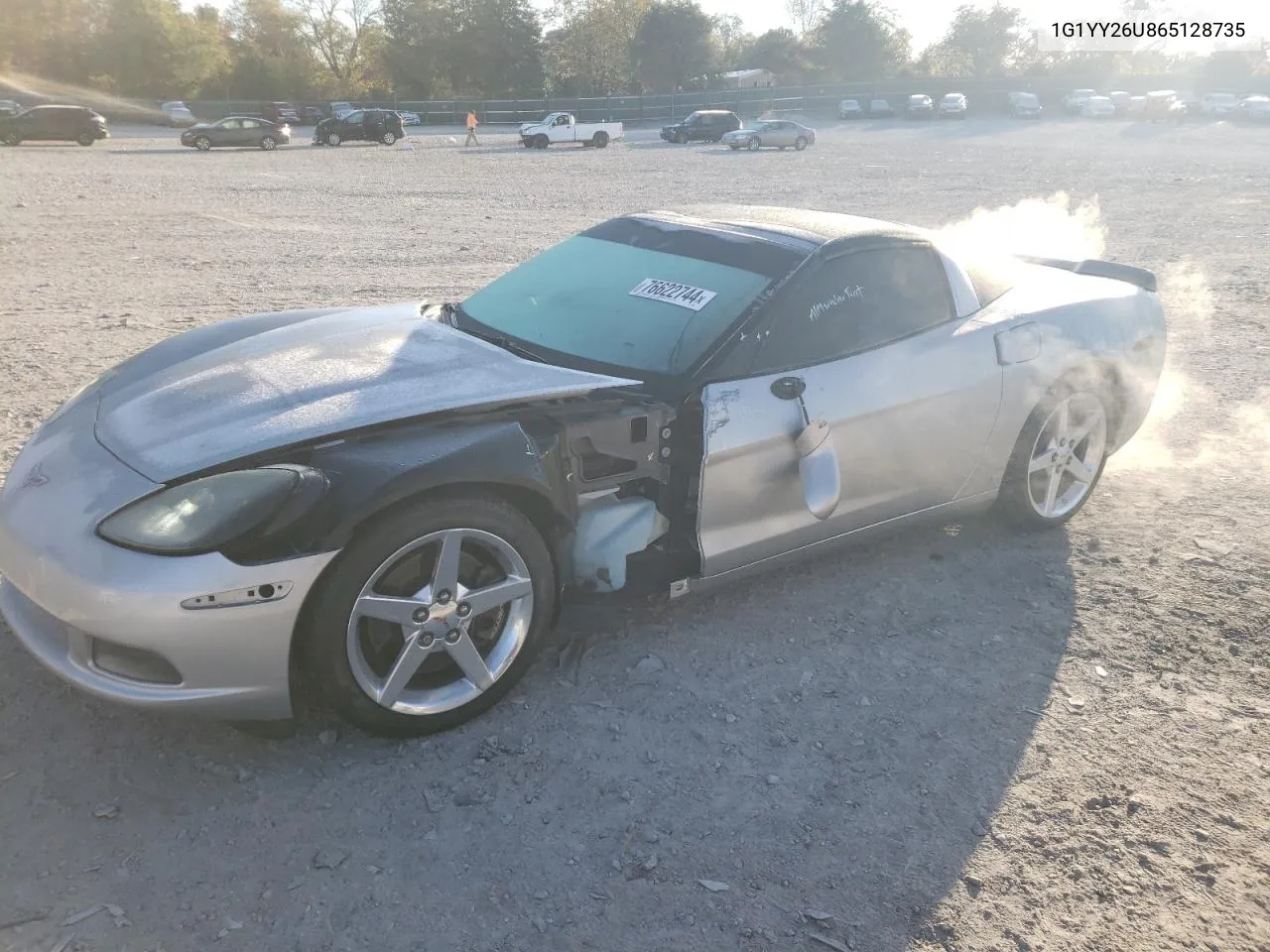 2006 Chevrolet Corvette VIN: 1G1YY26U865128735 Lot: 76622744