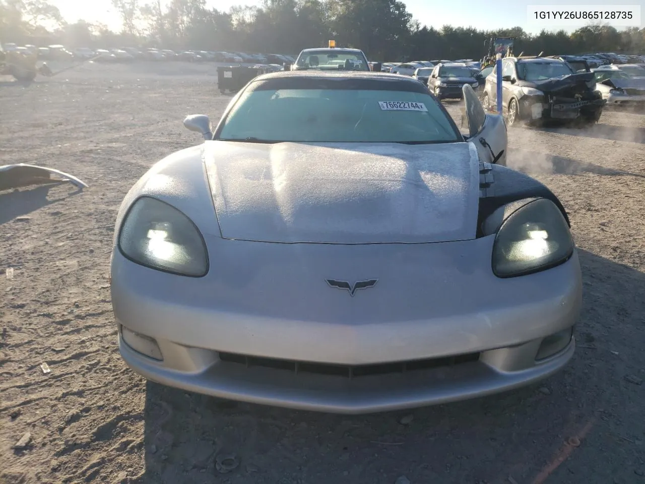 2006 Chevrolet Corvette VIN: 1G1YY26U865128735 Lot: 76622744