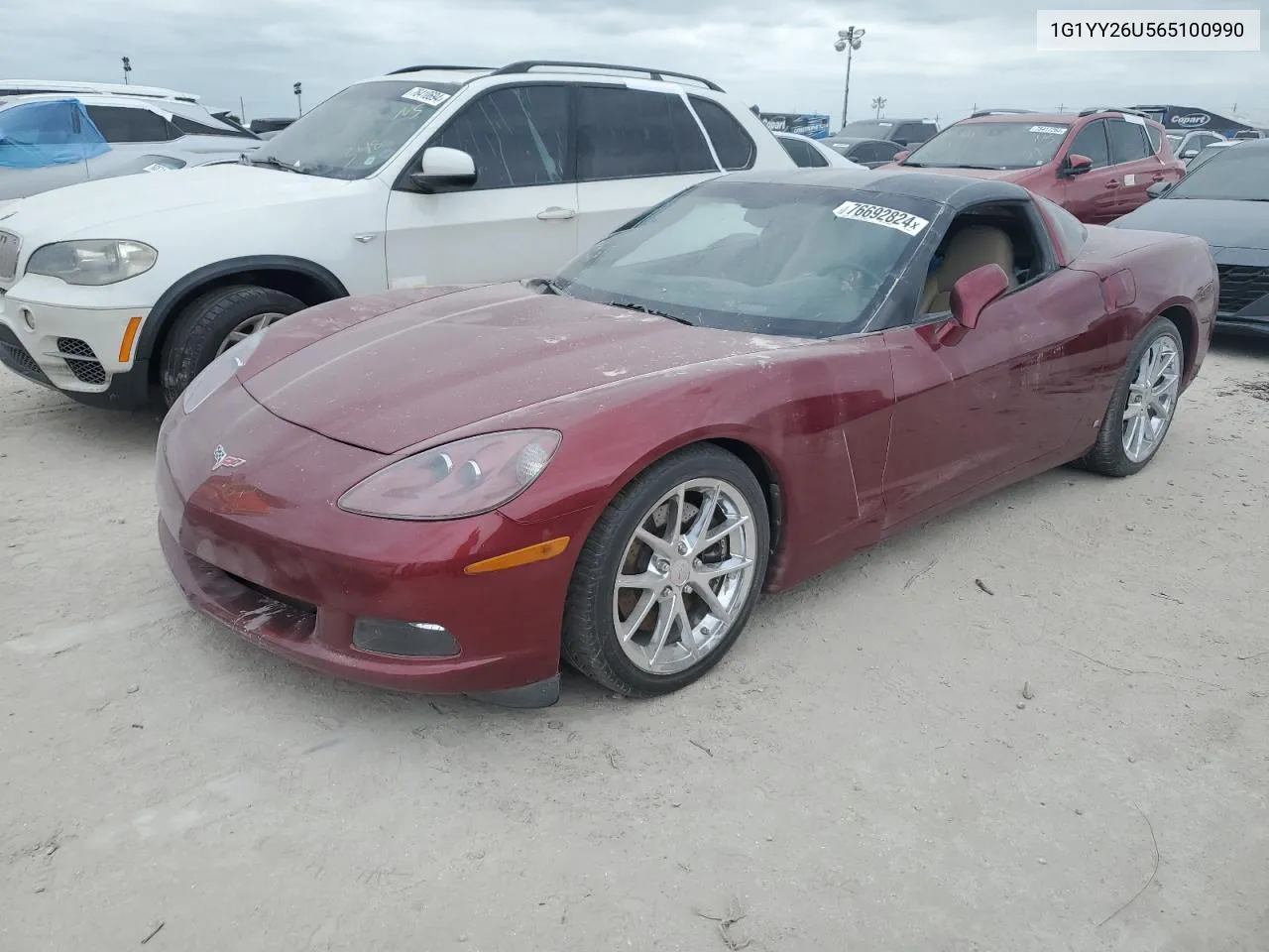 2006 Chevrolet Corvette VIN: 1G1YY26U565100990 Lot: 76692824