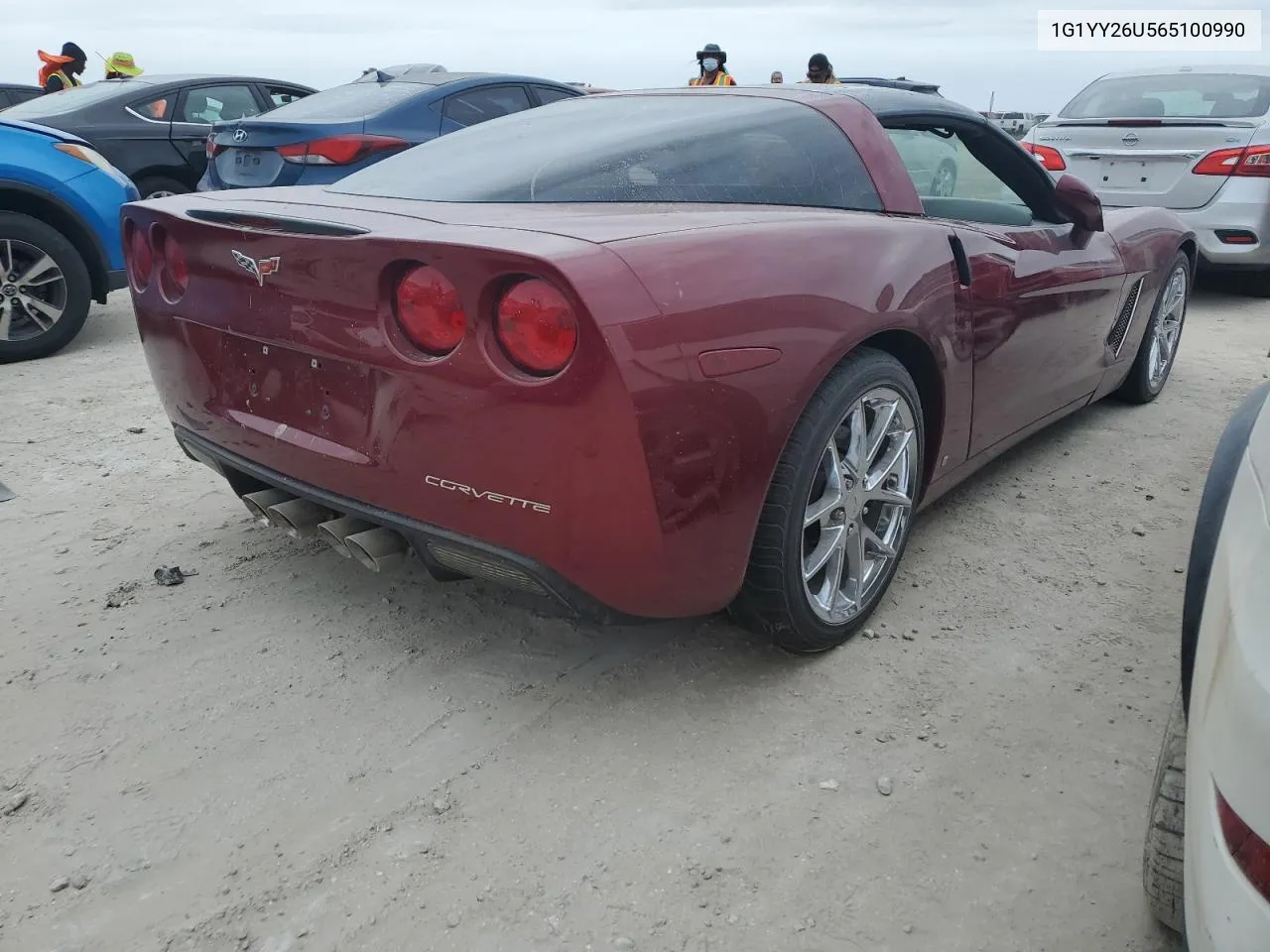 2006 Chevrolet Corvette VIN: 1G1YY26U565100990 Lot: 76692824