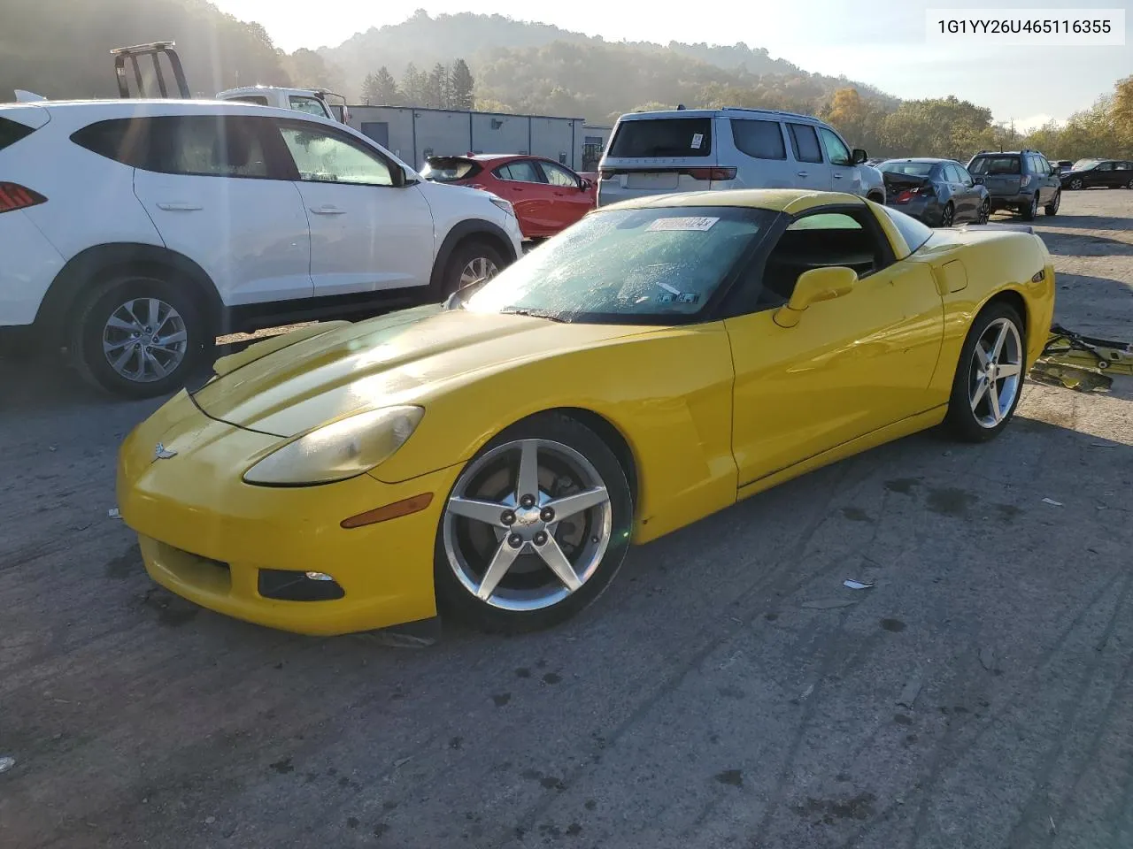 2006 Chevrolet Corvette VIN: 1G1YY26U465116355 Lot: 76894424