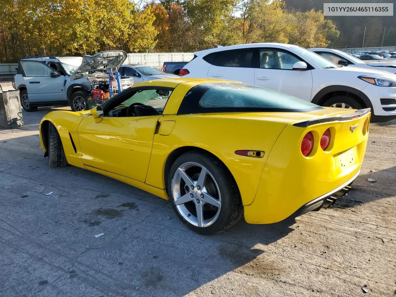 2006 Chevrolet Corvette VIN: 1G1YY26U465116355 Lot: 76894424