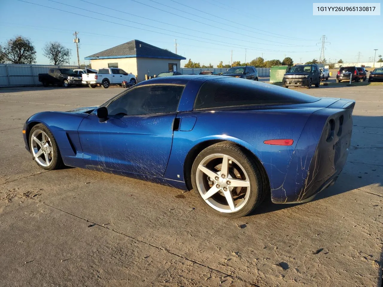 2006 Chevrolet Corvette VIN: 1G1YY26U965130817 Lot: 76907154