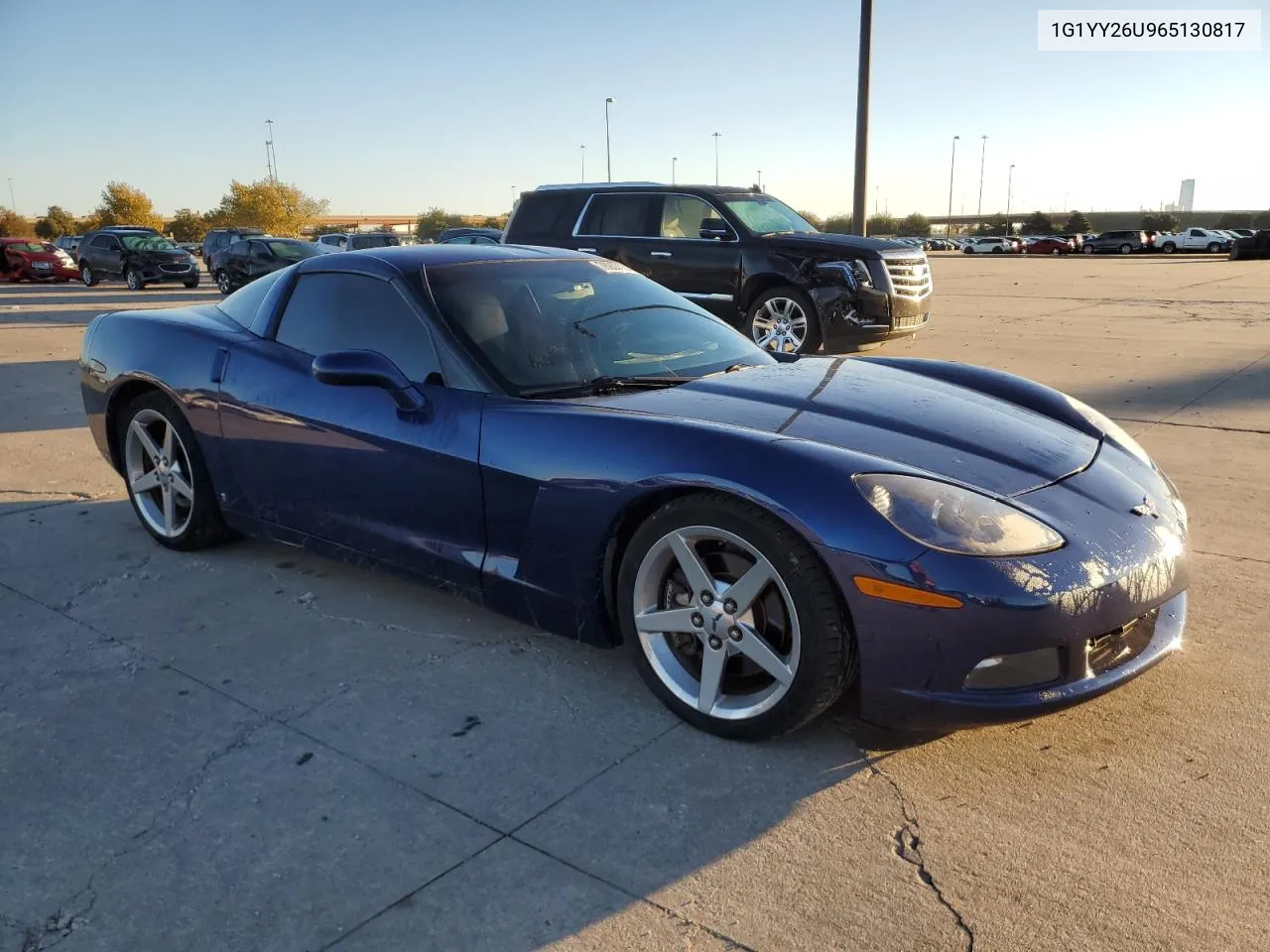 2006 Chevrolet Corvette VIN: 1G1YY26U965130817 Lot: 76907154