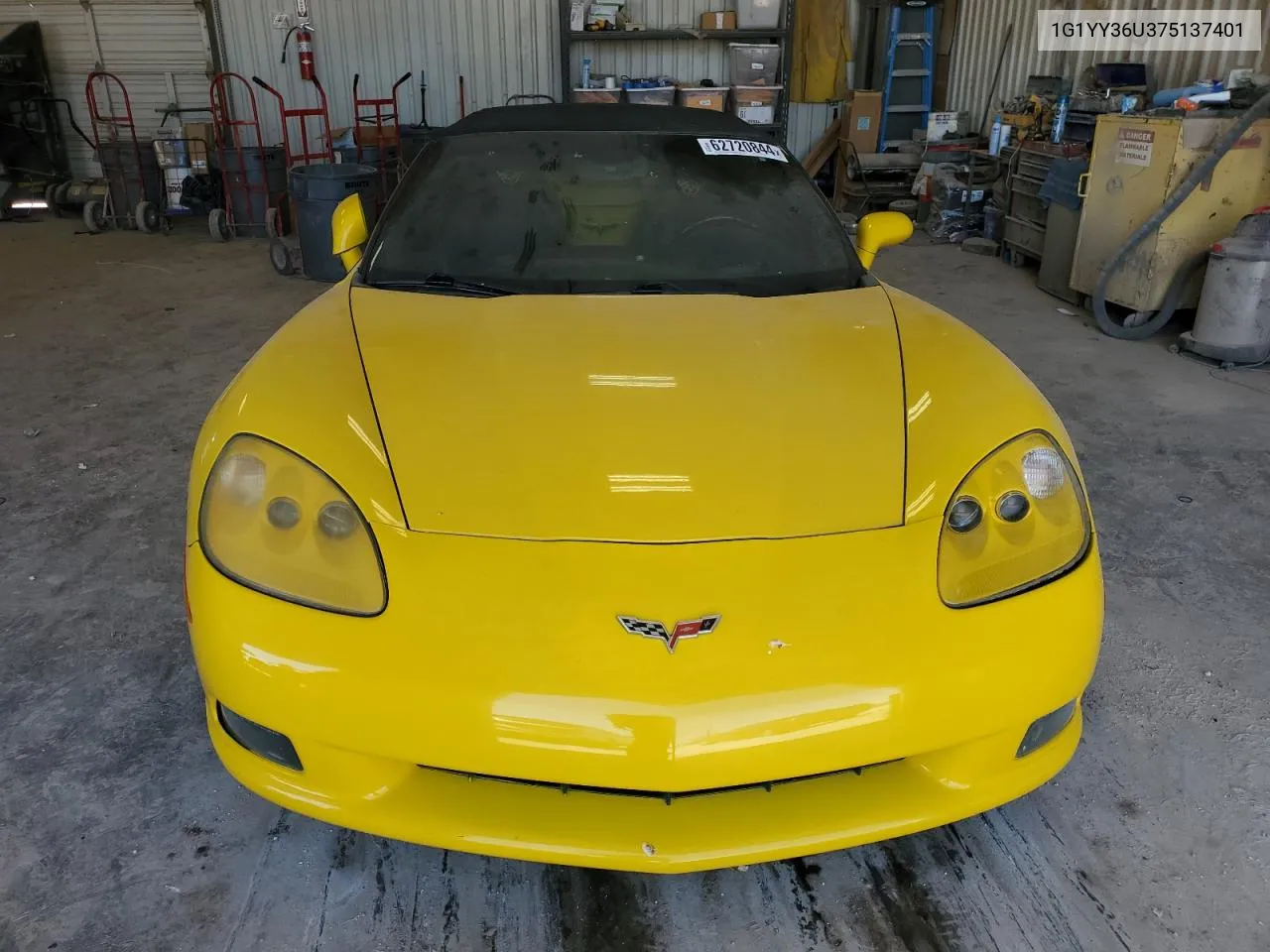 2007 Chevrolet Corvette VIN: 1G1YY36U375137401 Lot: 62720844