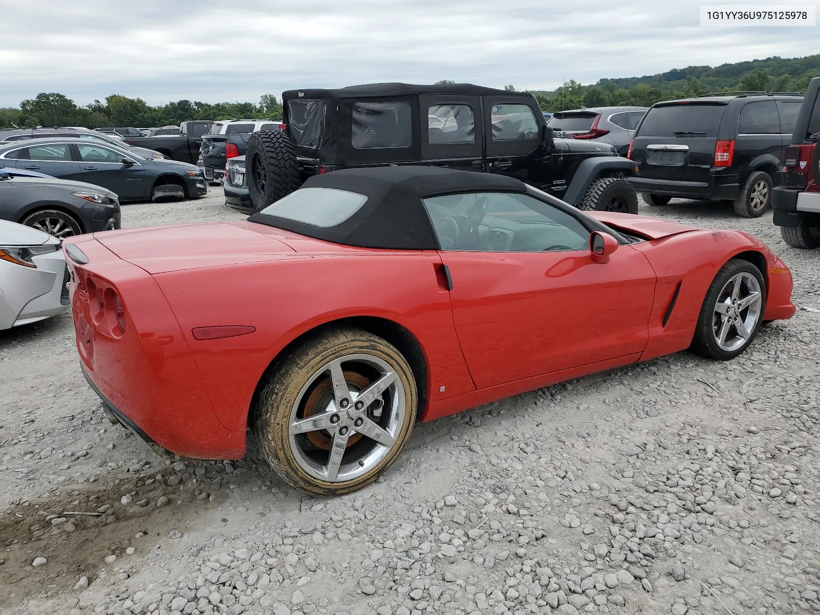 2007 Chevrolet Corvette VIN: 1G1YY36U975125978 Lot: 66680624