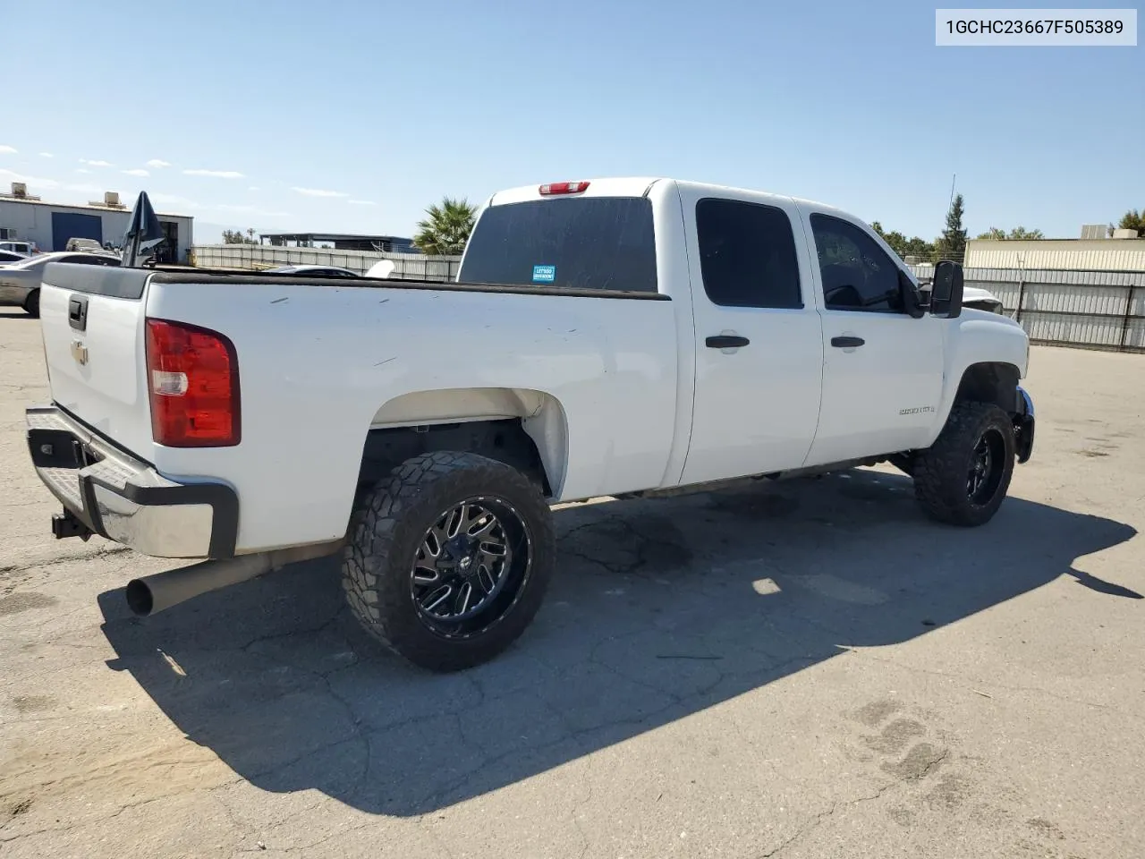 2007 Chevrolet Silverado C2500 Heavy Duty VIN: 1GCHC23667F505389 Lot: 70231314