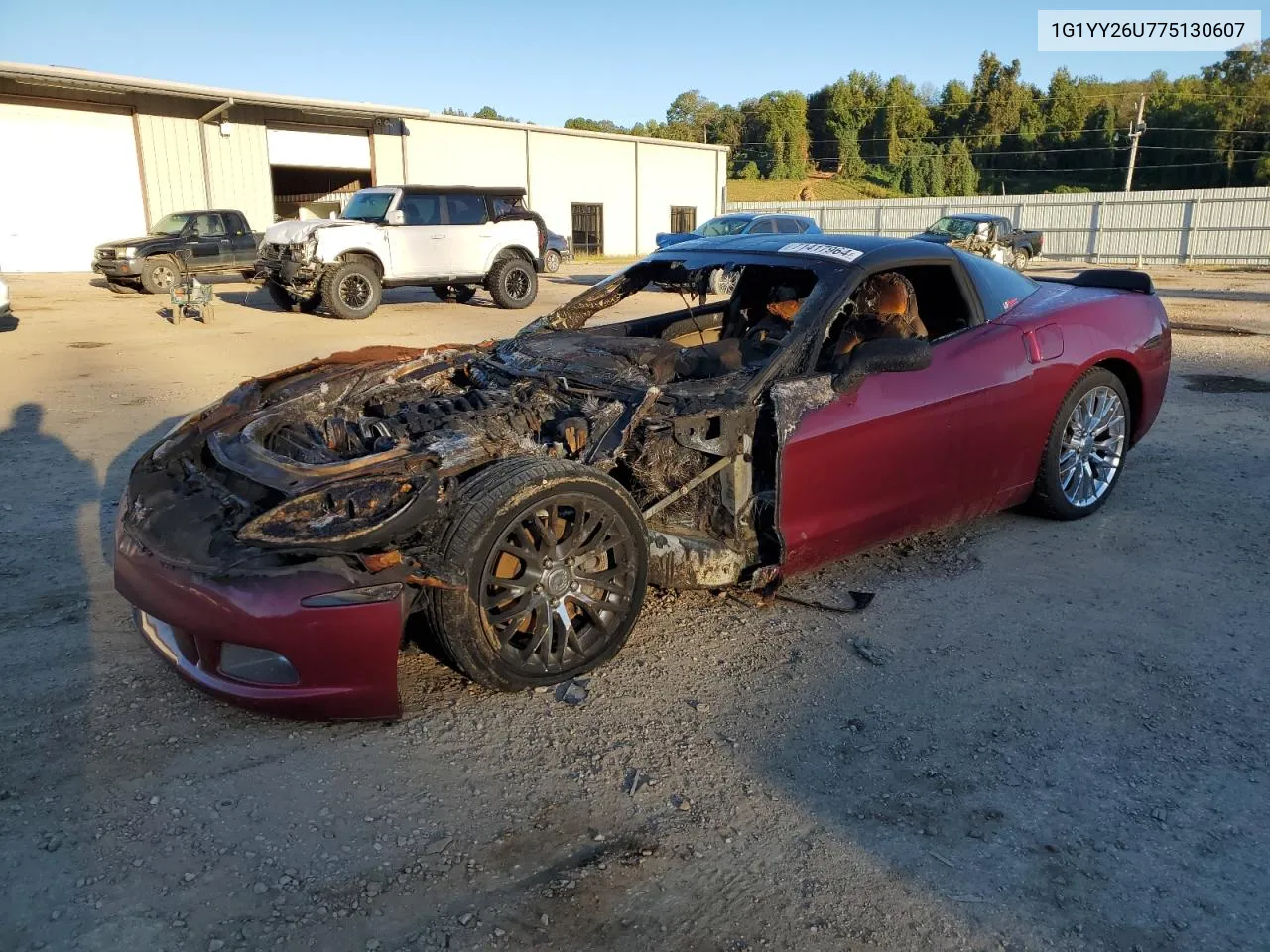 2007 Chevrolet Corvette VIN: 1G1YY26U775130607 Lot: 71417964