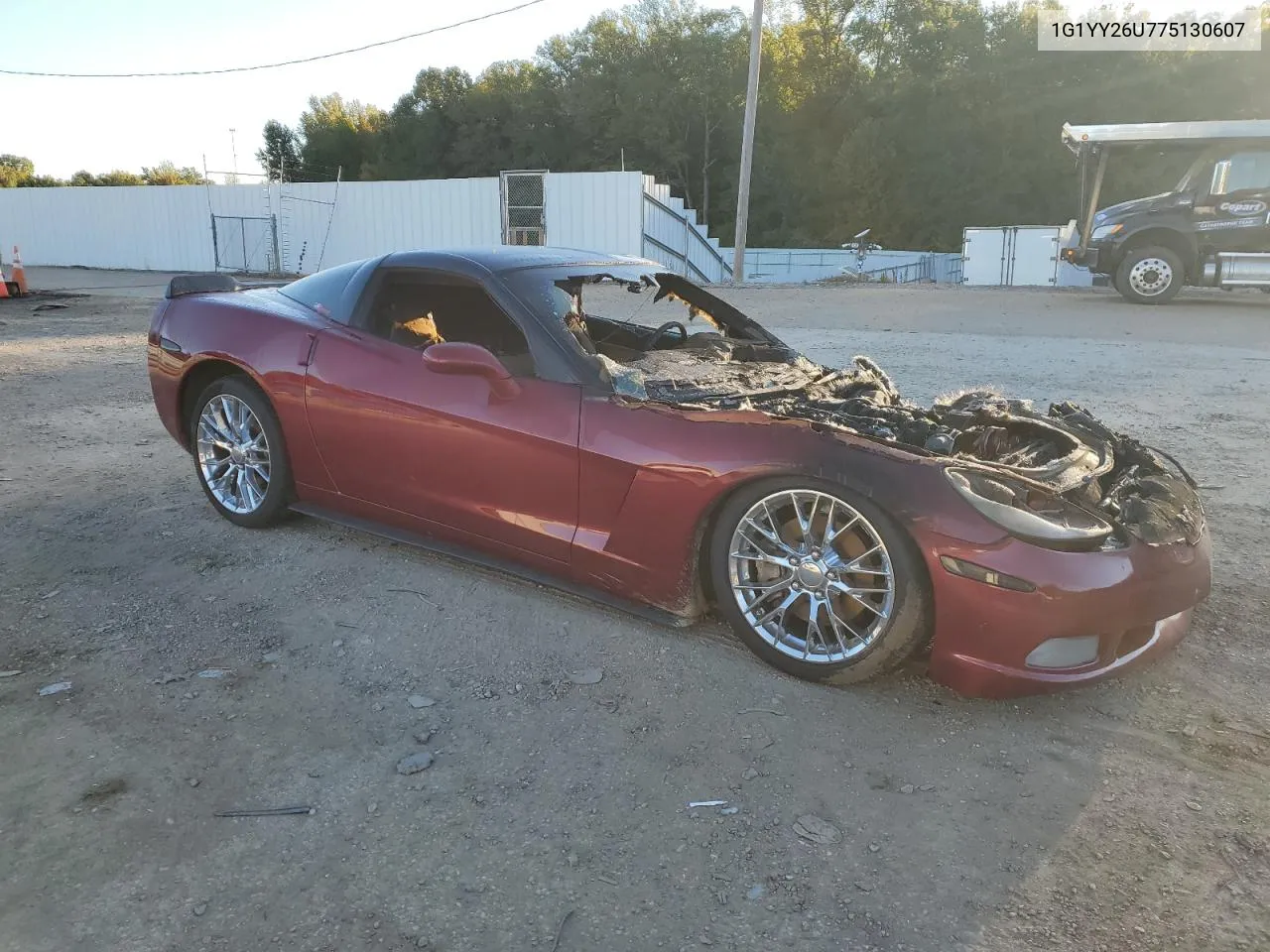 2007 Chevrolet Corvette VIN: 1G1YY26U775130607 Lot: 71417964