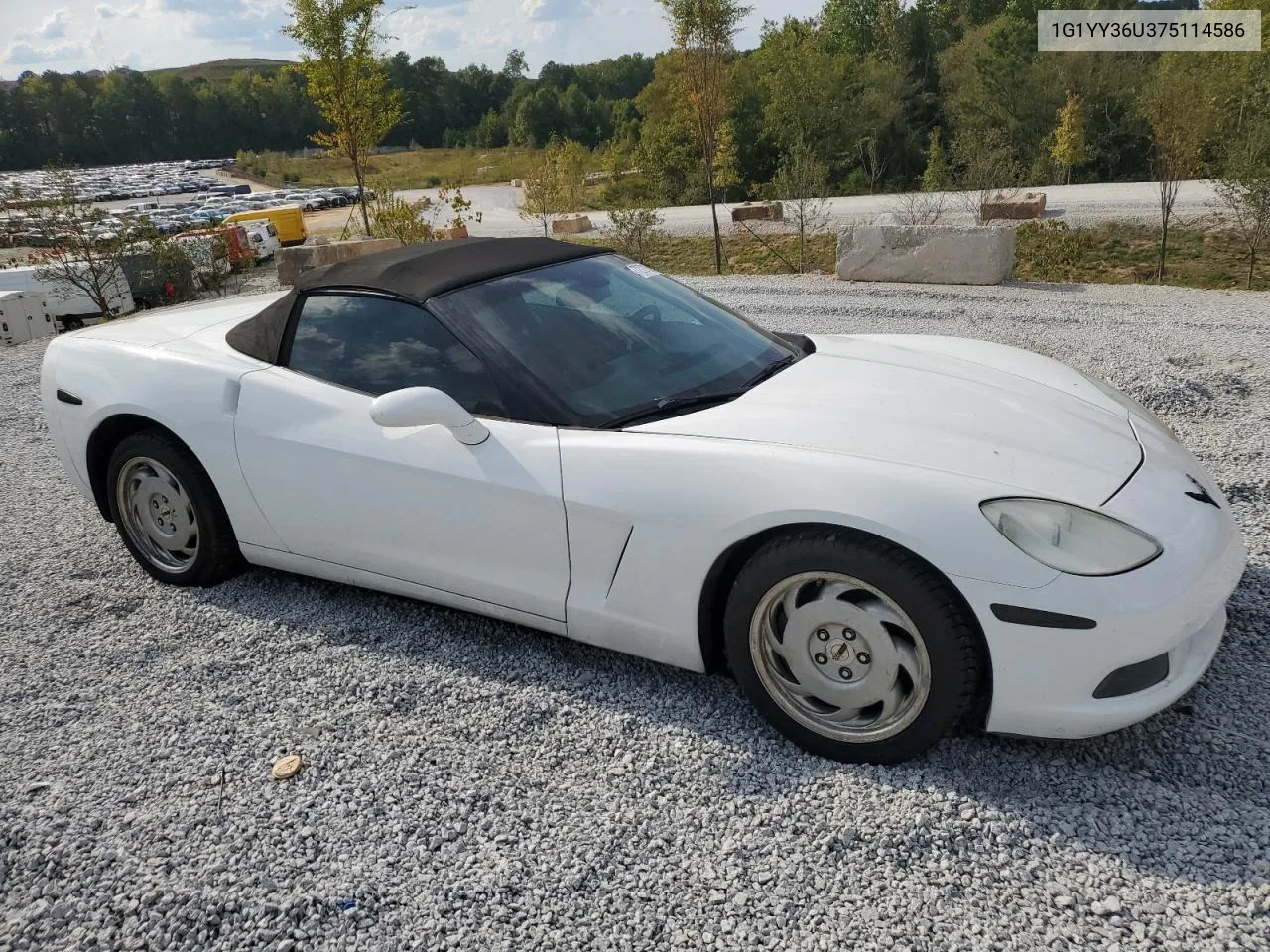 1G1YY36U375114586 2007 Chevrolet Corvette