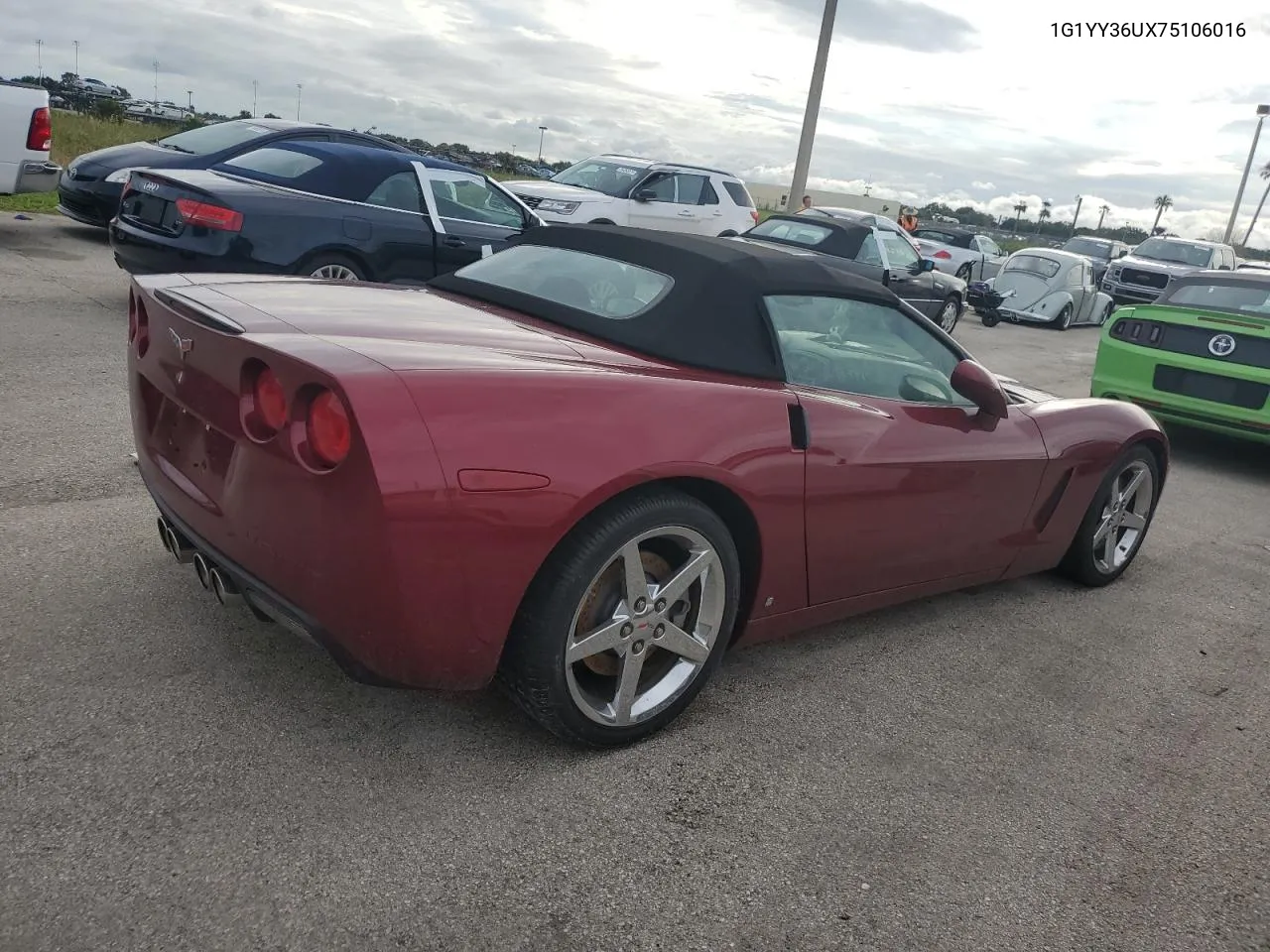 2007 Chevrolet Corvette VIN: 1G1YY36UX75106016 Lot: 74062864