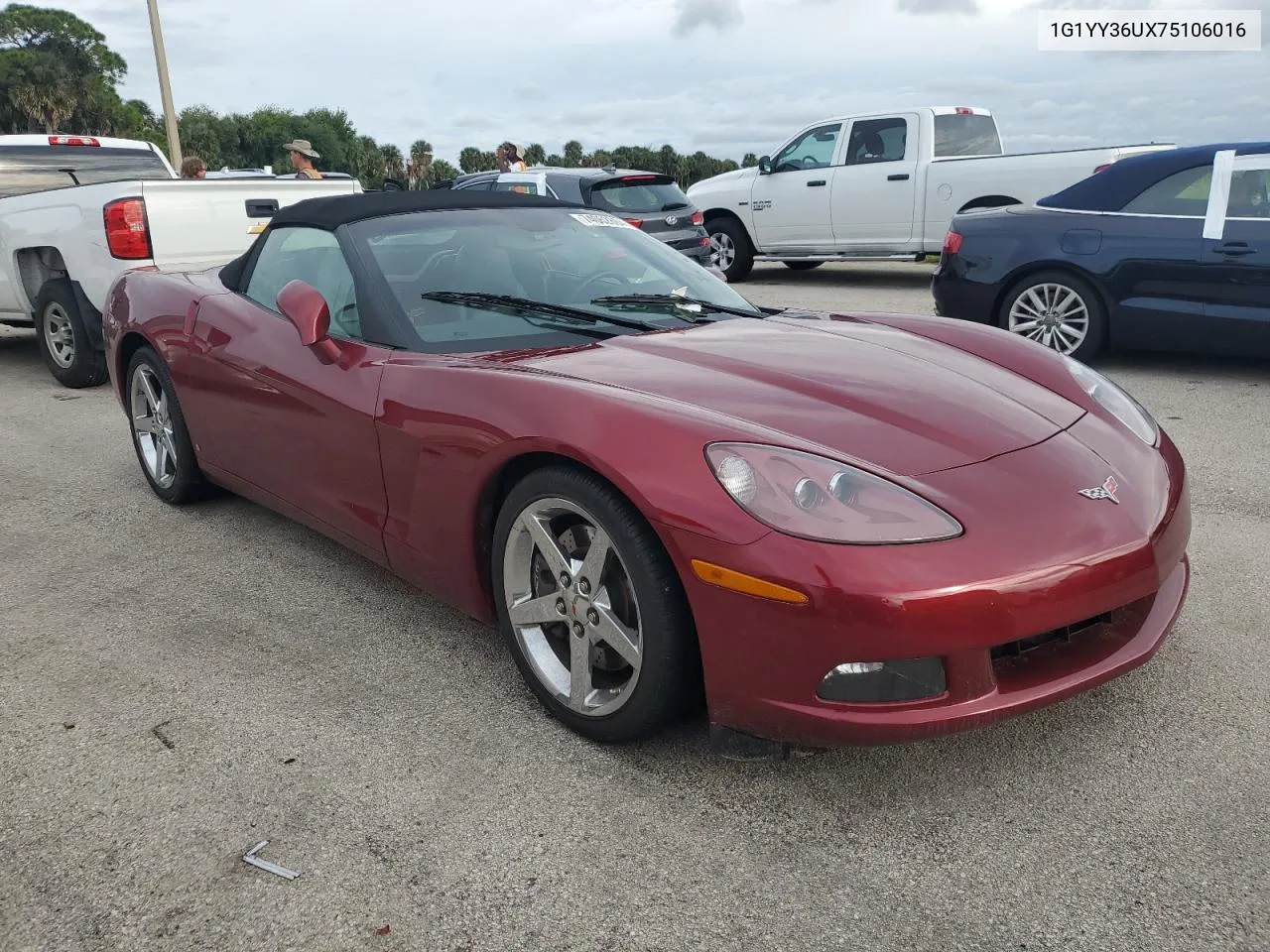 2007 Chevrolet Corvette VIN: 1G1YY36UX75106016 Lot: 74062864