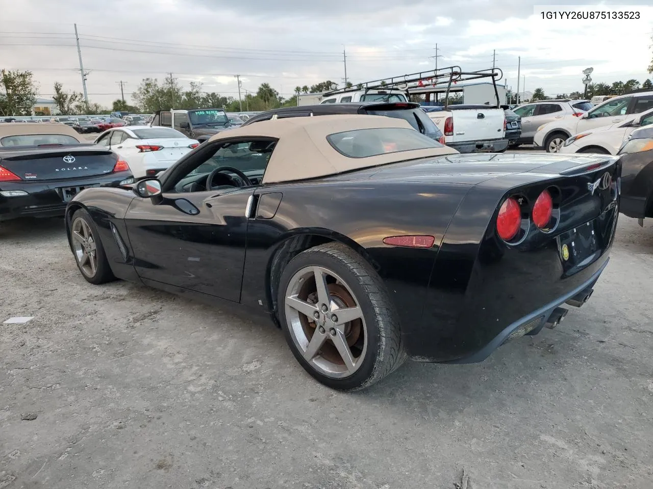 2007 Chevrolet Corvette VIN: 1G1YY26U875133523 Lot: 74768594