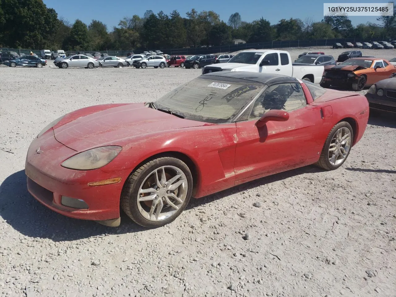 2007 Chevrolet Corvette VIN: 1G1YY25U375125485 Lot: 74797954